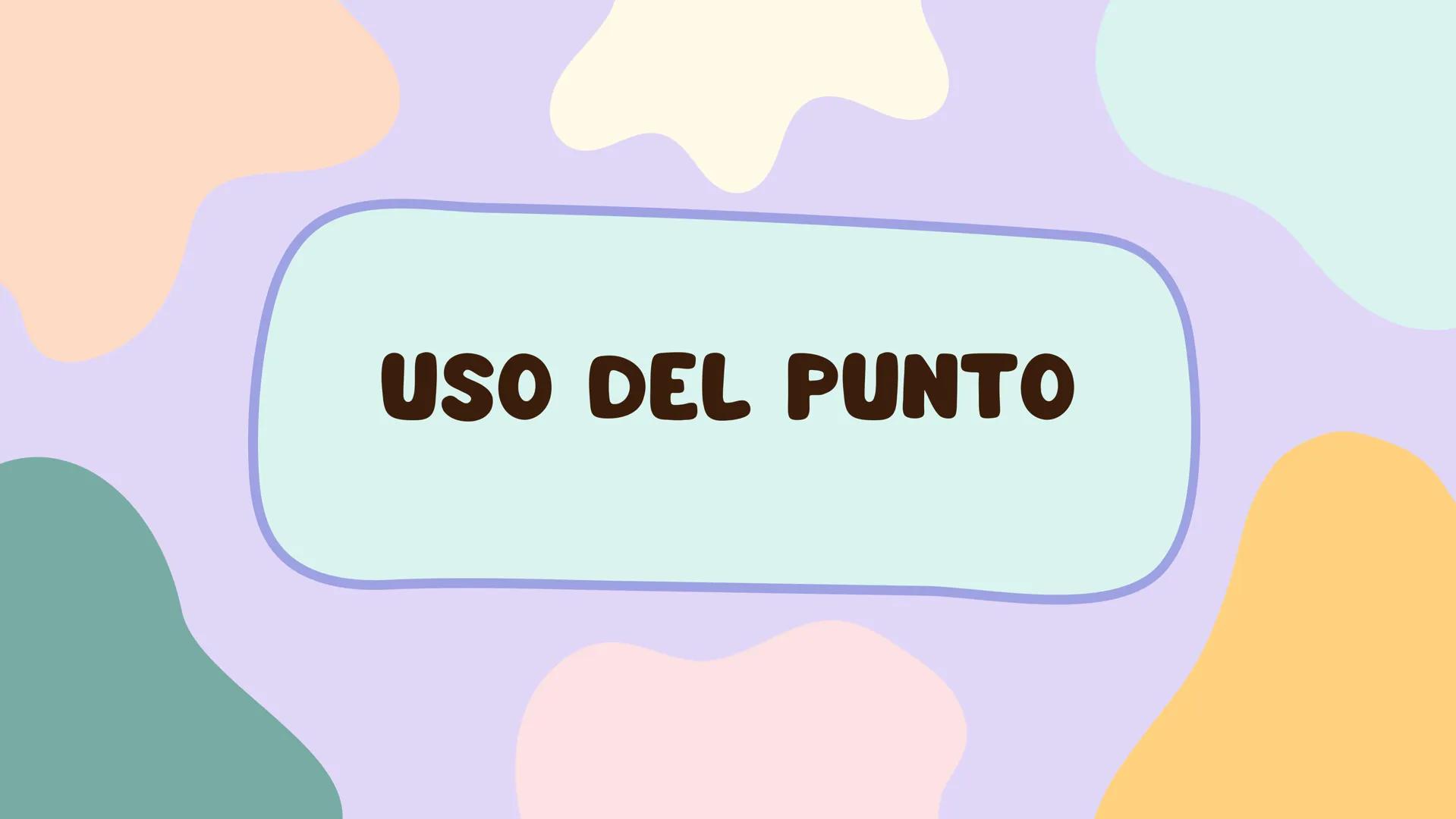 SIGNOS DE
PUNTUACIÓN
?! USO DE LA COMA
•LA COMA ES UNA PAUSA BREVE EN LA LECTURA Y SE EMPLEA
PARA:
• 1. PARA SEPARAR DOS O MAS PALABRAS O FR