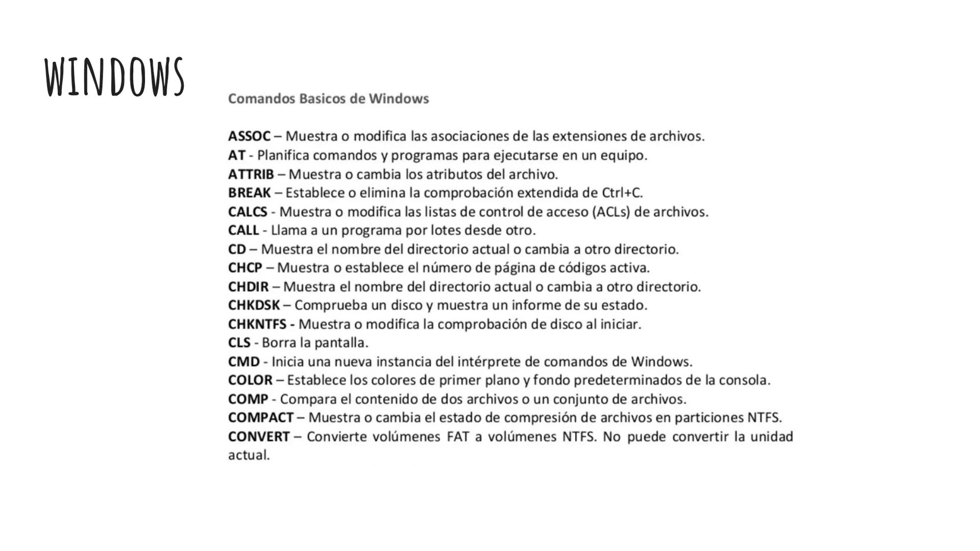 Equipo 2
Integrantes:
COMANDOS BÁSICOS
CON ARCHIVOS Y
CARPETAS
Mauricio Amaro Herrera
Jackeline Pichón P.
Jose antonio Rodriguez hernan