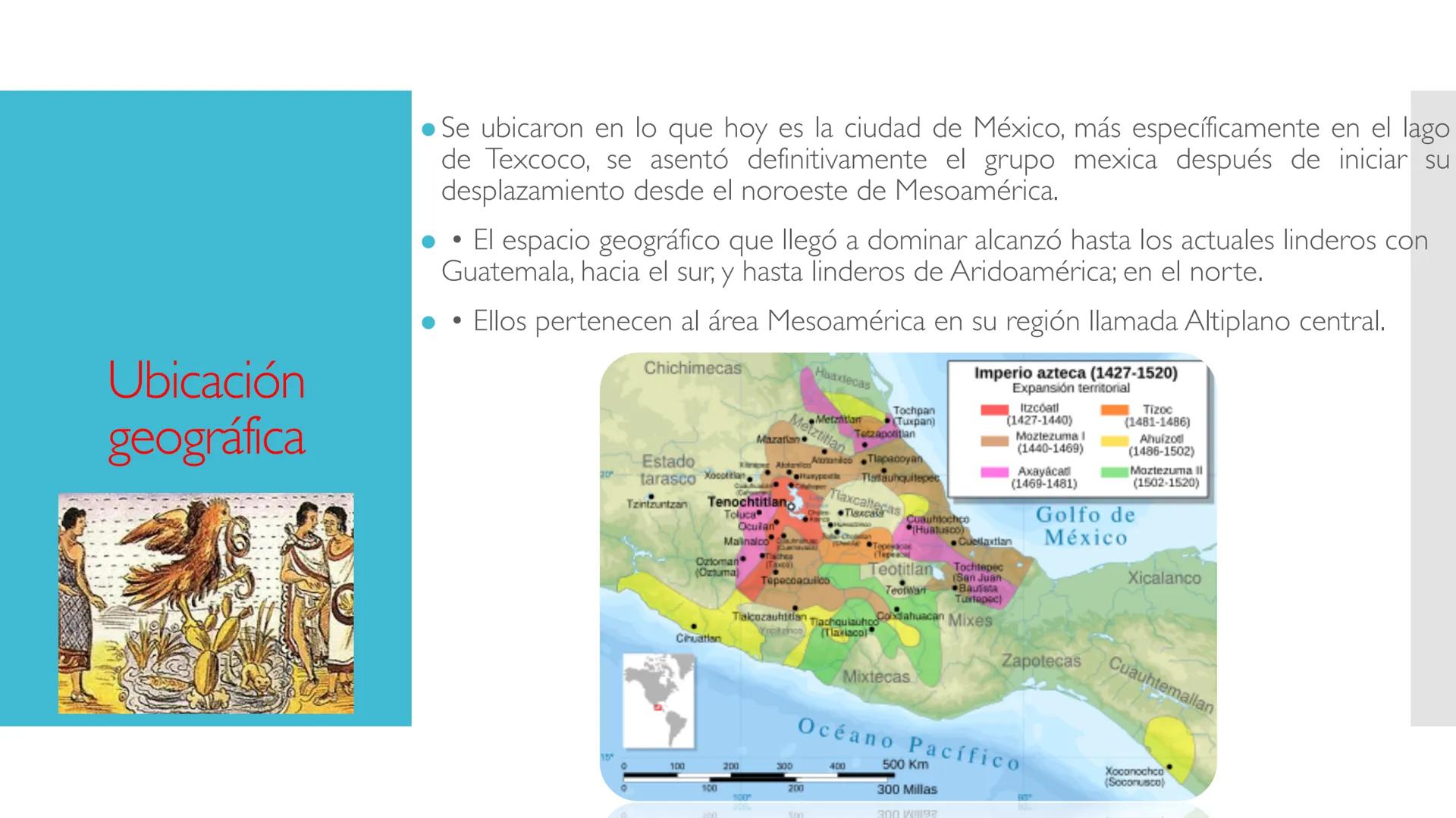 Sub-área: Altiplano Central
LOS MEXICAS. ## ¿Quiénes eran los
mexicas?
(En náhuatl: mexihcah), Los
mexicas fueron la sociedad que
dominaba