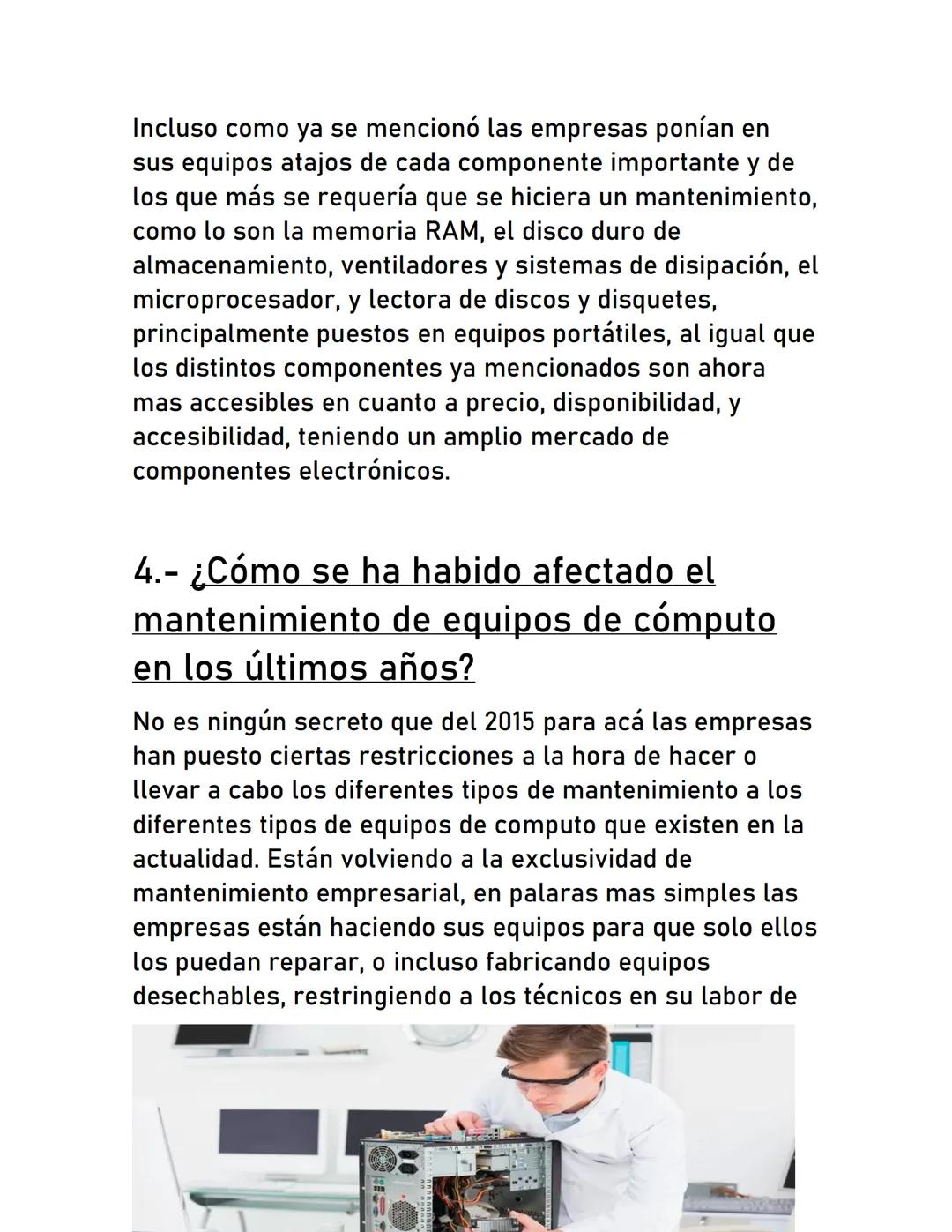 TODO LO QUE DEBES SABER
SOBRE EL MANTENIMIENTO EN
LOS EQUIPOS DE COMPUTO Y
SOBRE ESTOS MISMOS
POR ROMO AVILA ERICK HICE ESTA RECOPILACION/A