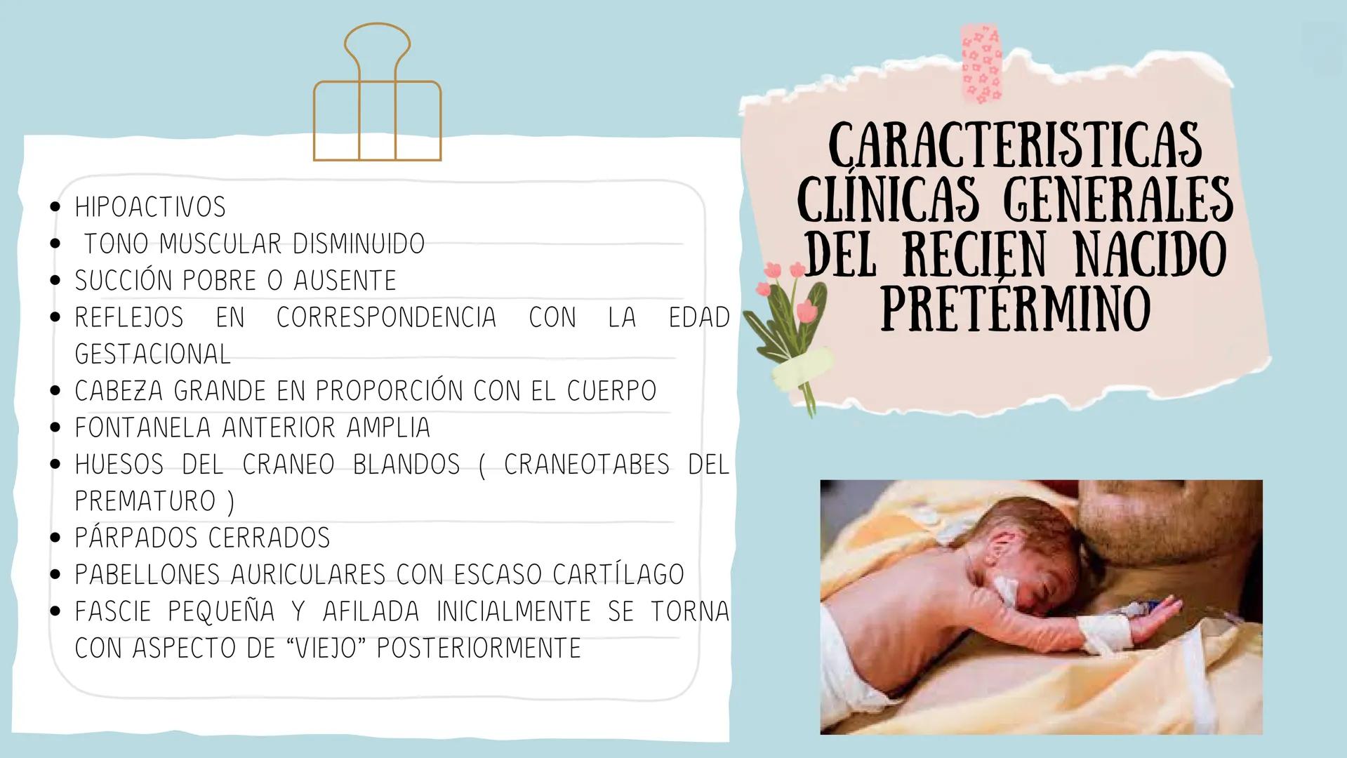 CUIDADOS DEL RECIÉN
NACIDO PREMATURO Y
RIESGO
Est. Lic. Enf.Daniela Alarcón de la Cruz
Est. Lic. Enf. Naomi Nava
Est. Lic. Enf. Catherine Co