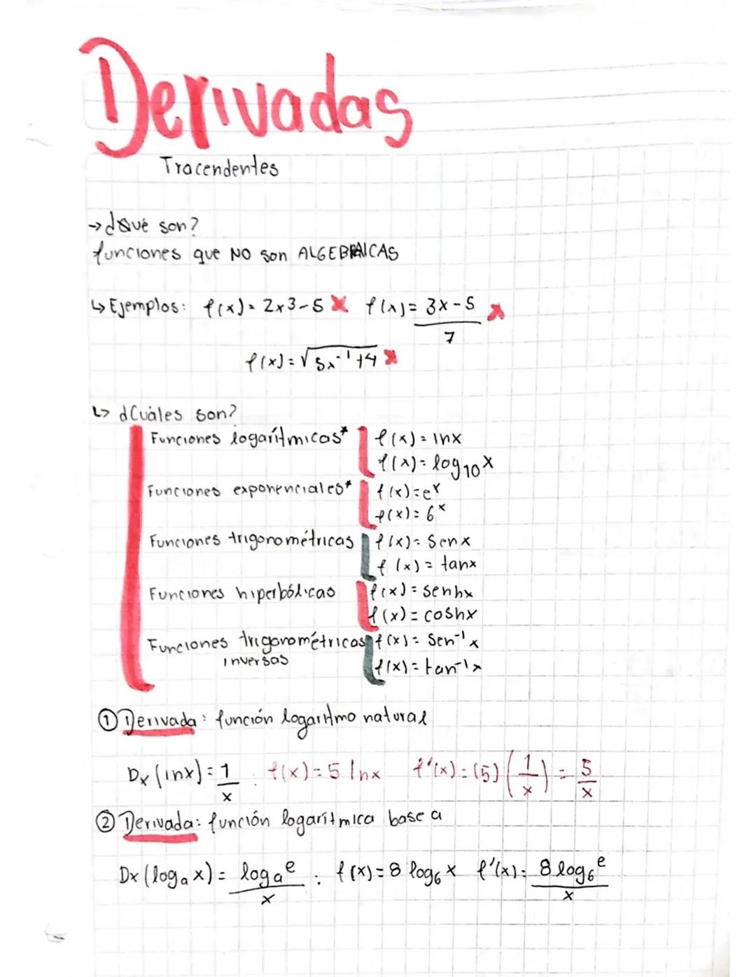 /
/
# Deli Vadas
Las derivadas son reglas matemáticos que sirven para cotudiar las funcionas.
Es degir:
- Lo derivada de una función es e