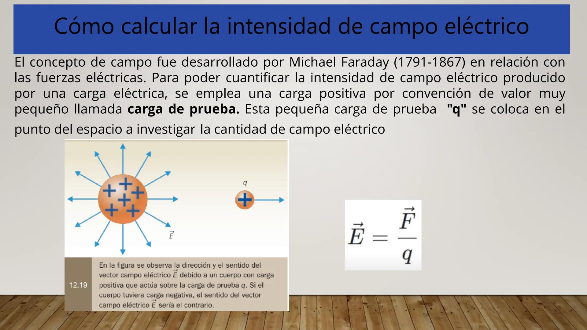 # CAMPO ELECTRICO # ¿Qué es Campo?
Es toda región del espacio donde se aprecia los efectos de una
perturbación producida por un cuerpo que