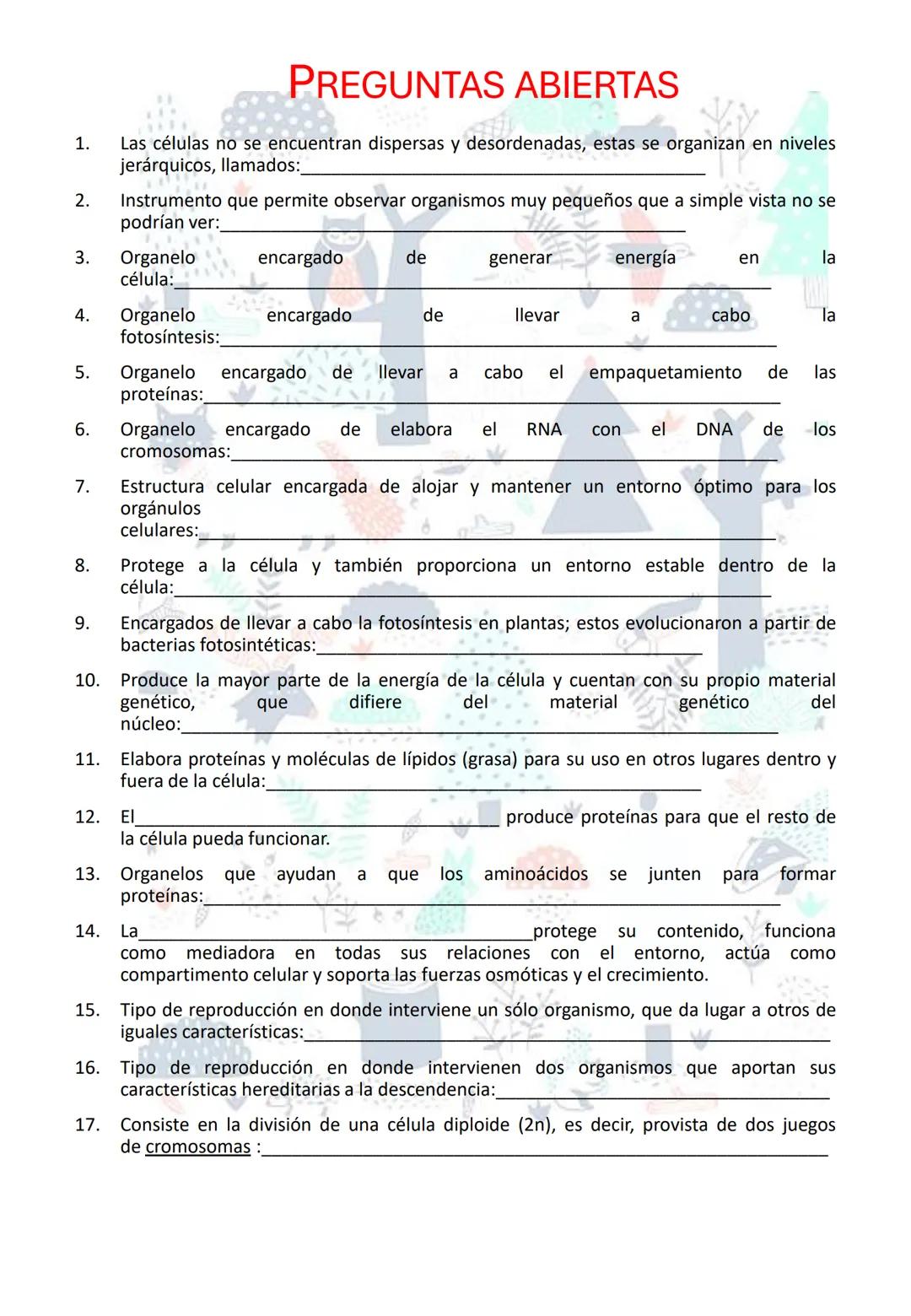 Guía de estudio
Biología
1er Trimestre
Nombre:__________________________________
Dr. Ernesto Chanes Rodríguez-Ramírez
Lee cuidadosamente