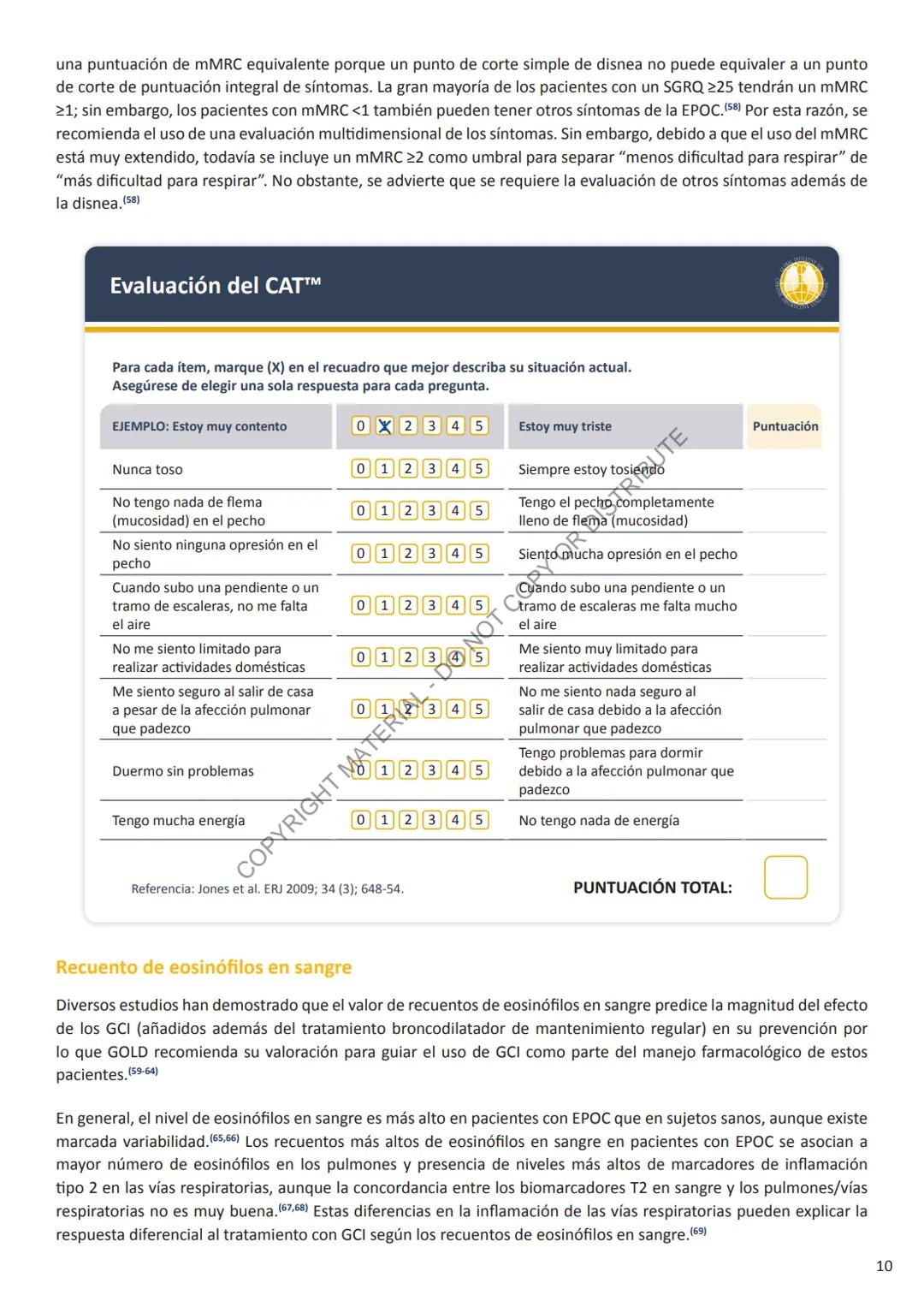 Global Initiative for
Chronic Obstructive
Lung Disease
2024
GUÍA DE
BOLSILLO
GLOBAL INITIATIV
음
GHT MATERIAL - DO NOT COPY OR DISTRIBUTE
C