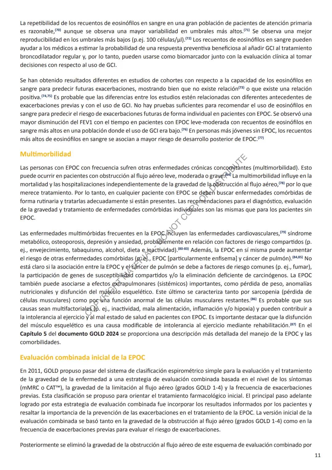 Global Initiative for
Chronic Obstructive
Lung Disease
2024
GUÍA DE
BOLSILLO
GLOBAL INITIATIV
음
GHT MATERIAL - DO NOT COPY OR DISTRIBUTE
C
