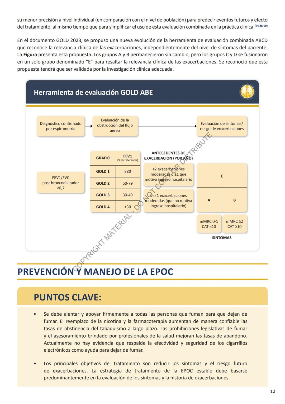 Global Initiative for
Chronic Obstructive
Lung Disease
2024
GUÍA DE
BOLSILLO
GLOBAL INITIATIV
음
GHT MATERIAL - DO NOT COPY OR DISTRIBUTE
C