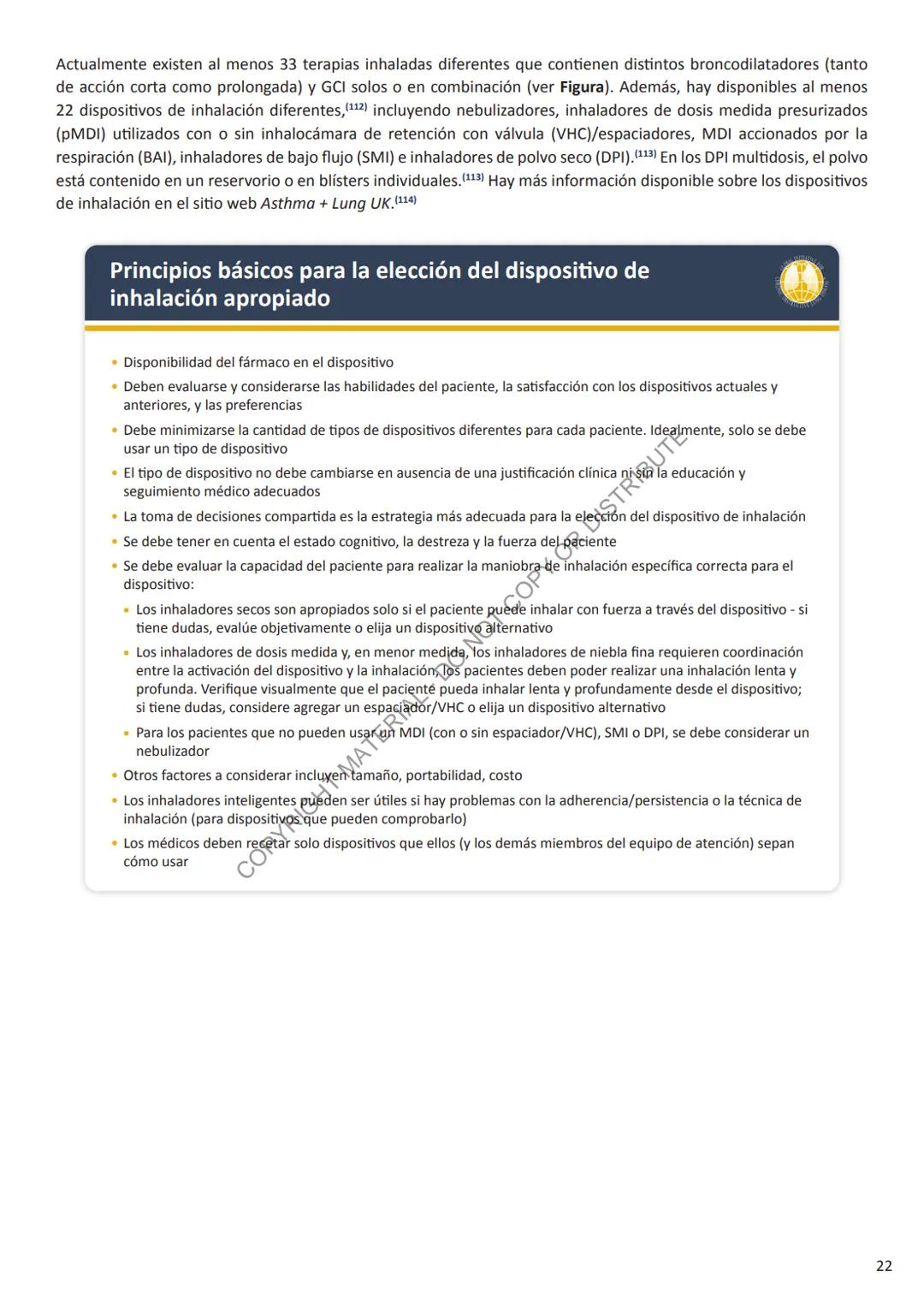 Global Initiative for
Chronic Obstructive
Lung Disease
2024
GUÍA DE
BOLSILLO
GLOBAL INITIATIV
음
GHT MATERIAL - DO NOT COPY OR DISTRIBUTE
C