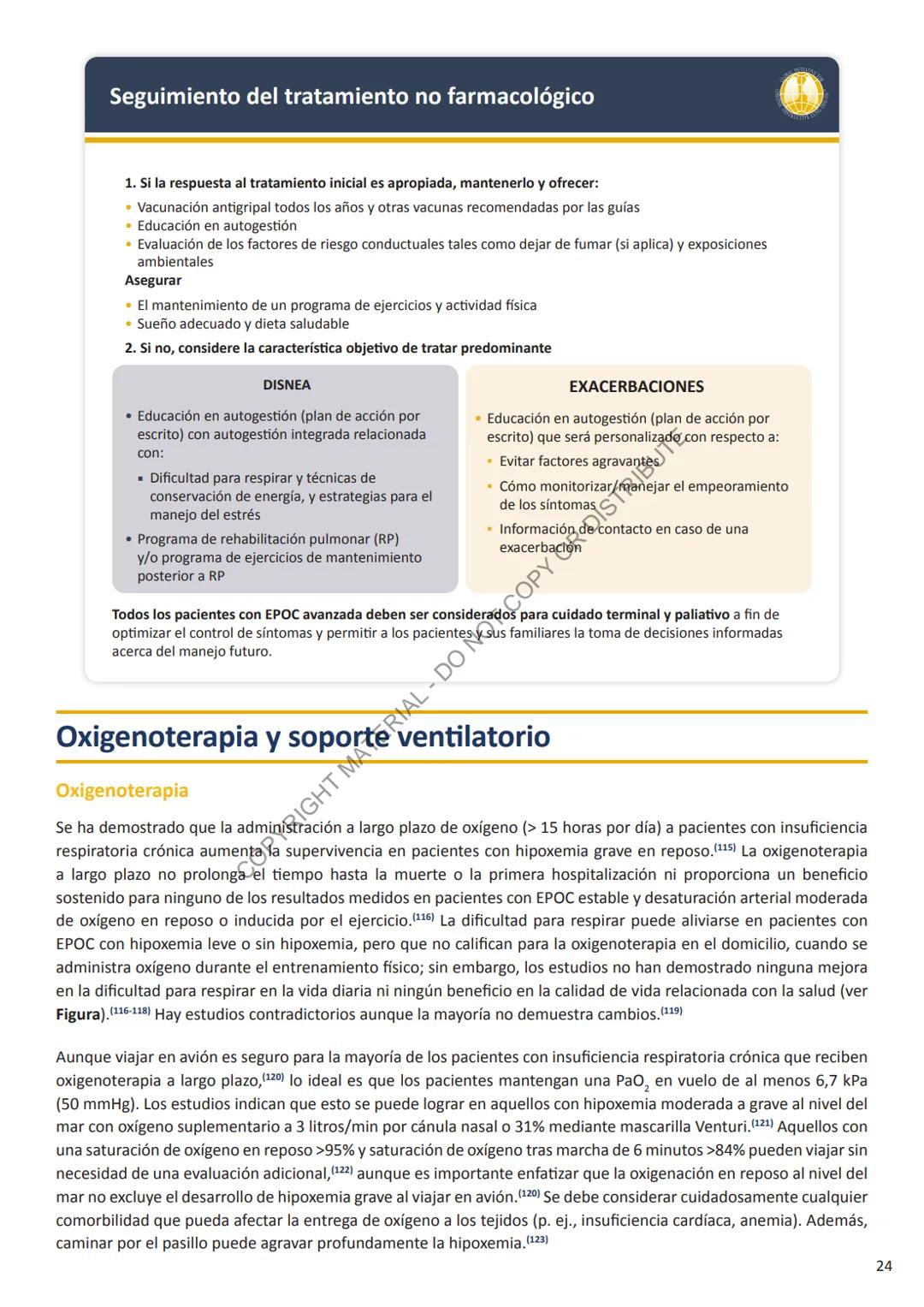 Global Initiative for
Chronic Obstructive
Lung Disease
2024
GUÍA DE
BOLSILLO
GLOBAL INITIATIV
음
GHT MATERIAL - DO NOT COPY OR DISTRIBUTE
C