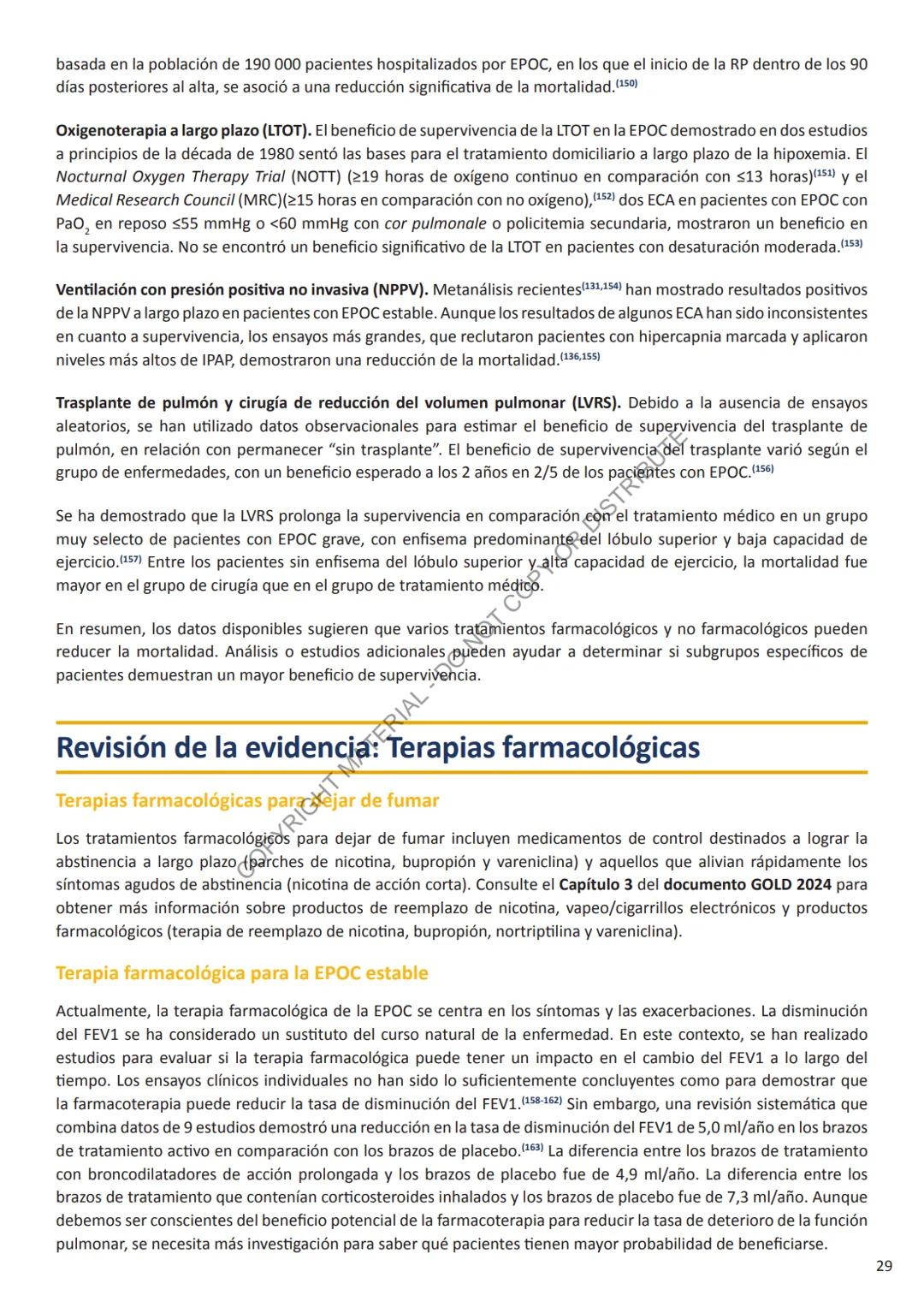 Global Initiative for
Chronic Obstructive
Lung Disease
2024
GUÍA DE
BOLSILLO
GLOBAL INITIATIV
음
GHT MATERIAL - DO NOT COPY OR DISTRIBUTE
C