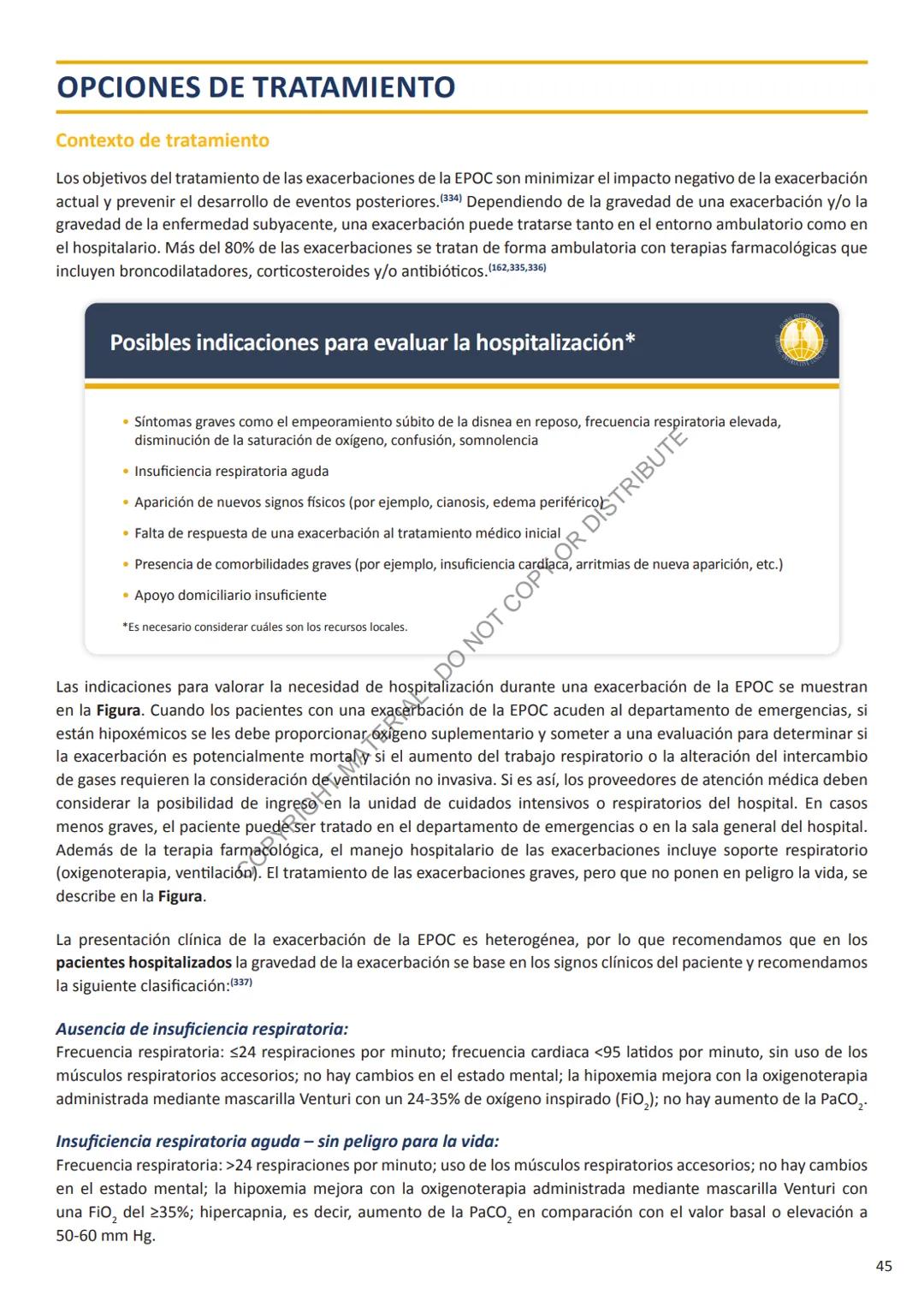 Global Initiative for
Chronic Obstructive
Lung Disease
2024
GUÍA DE
BOLSILLO
GLOBAL INITIATIV
음
GHT MATERIAL - DO NOT COPY OR DISTRIBUTE
C