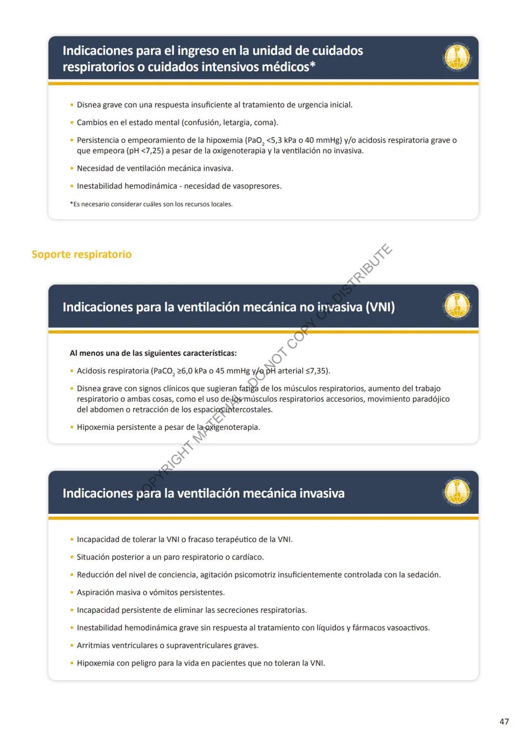 Global Initiative for
Chronic Obstructive
Lung Disease
2024
GUÍA DE
BOLSILLO
GLOBAL INITIATIV
음
GHT MATERIAL - DO NOT COPY OR DISTRIBUTE
C