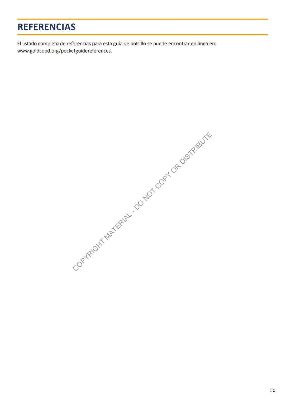 Global Initiative for
Chronic Obstructive
Lung Disease
2024
GUÍA DE
BOLSILLO
GLOBAL INITIATIV
음
GHT MATERIAL - DO NOT COPY OR DISTRIBUTE
C