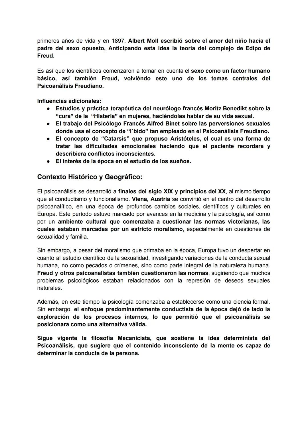# EL PSICOANÁLISIS
De Sigmund Freud
INTRODUCCIÓN:
Esta corriente psicológica es diferente de las demás corrientes psicológicas en sus
antec