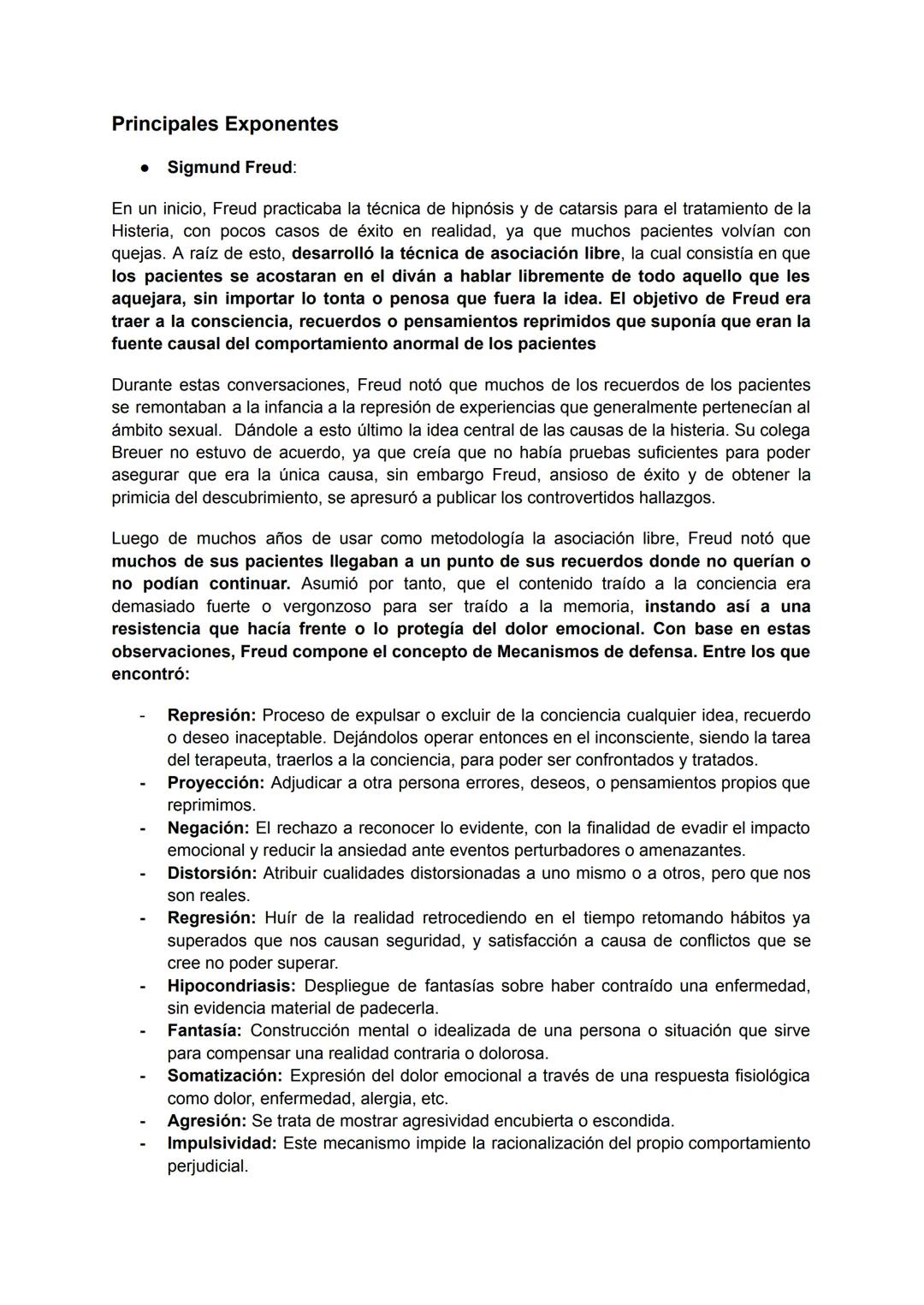 # EL PSICOANÁLISIS
De Sigmund Freud
INTRODUCCIÓN:
Esta corriente psicológica es diferente de las demás corrientes psicológicas en sus
antec