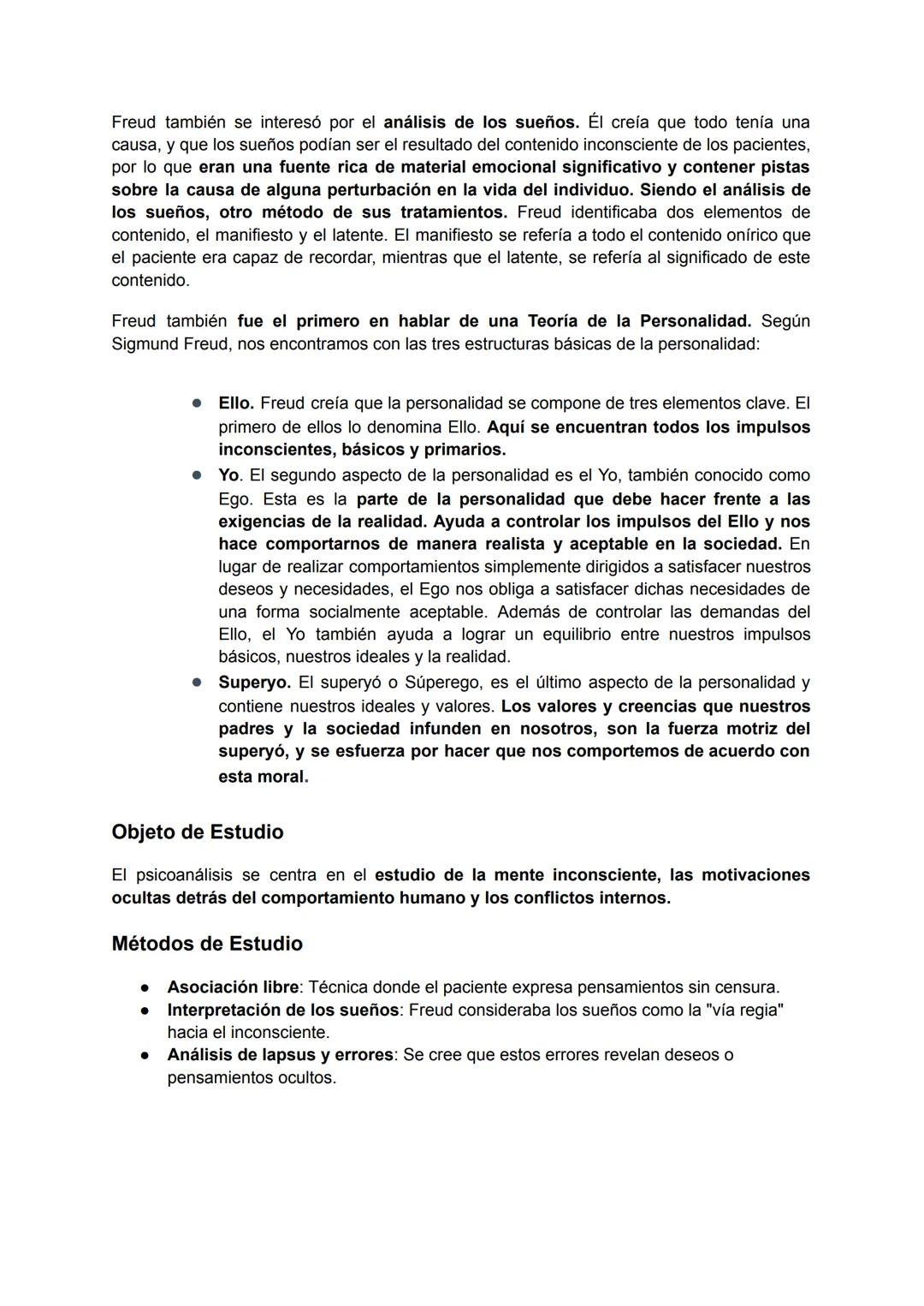 # EL PSICOANÁLISIS
De Sigmund Freud
INTRODUCCIÓN:
Esta corriente psicológica es diferente de las demás corrientes psicológicas en sus
antec