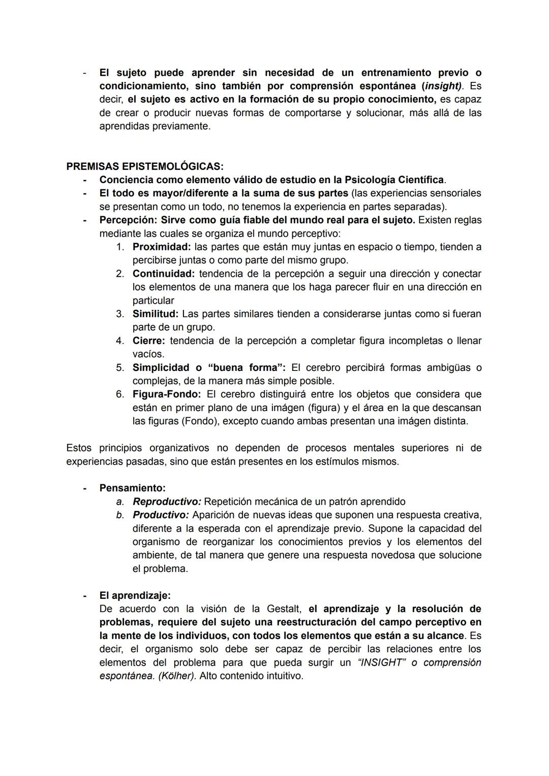 # PLANEACIÓN PSICOLOGÍA GESTALT
INTRODUCCIÓN:
La propuesta gestaltista surge en oposición a las ideas elementalistas de la conciencia
de l