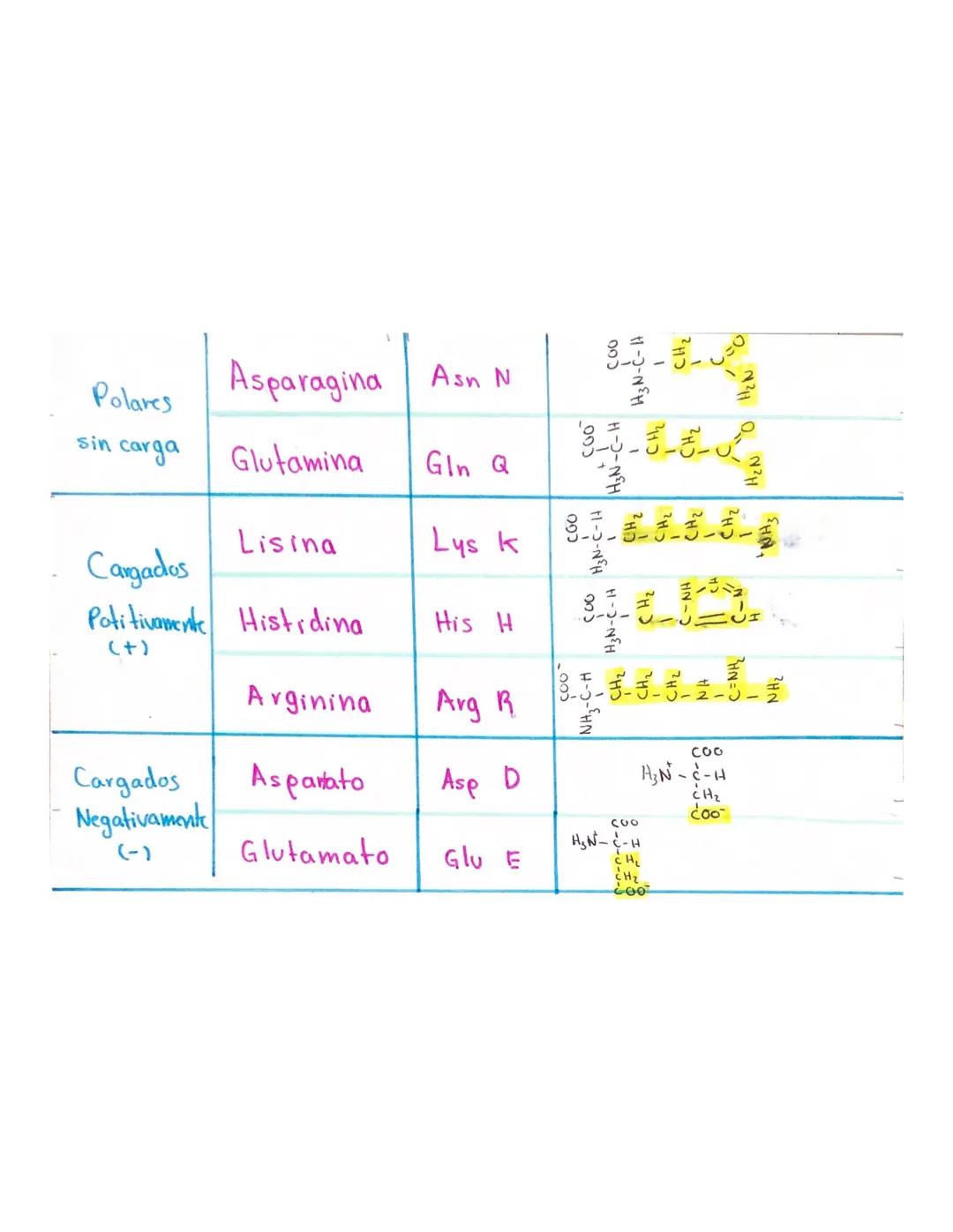 Cadena lakrall
Grupo 13
Aminoácido Abreviatura Estructura
--
Glicina Gly G H3N-C-COO-
C-coc H
Alanina Ala A H3N-C-COO
CH
Grupos R Prolina C0