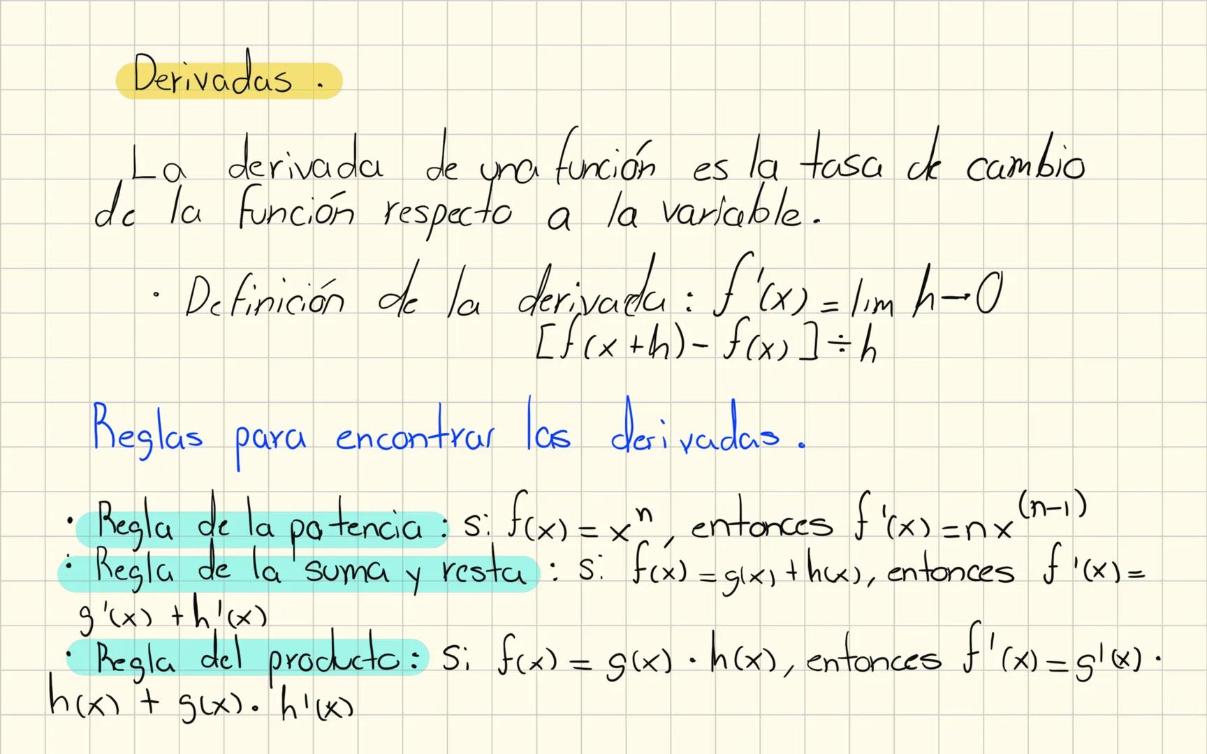 Introduccion al cálculo diferencial.
El cálculo diferencial es una rame de las matemáticas que
estudia la tasa de cambio de las funciones.