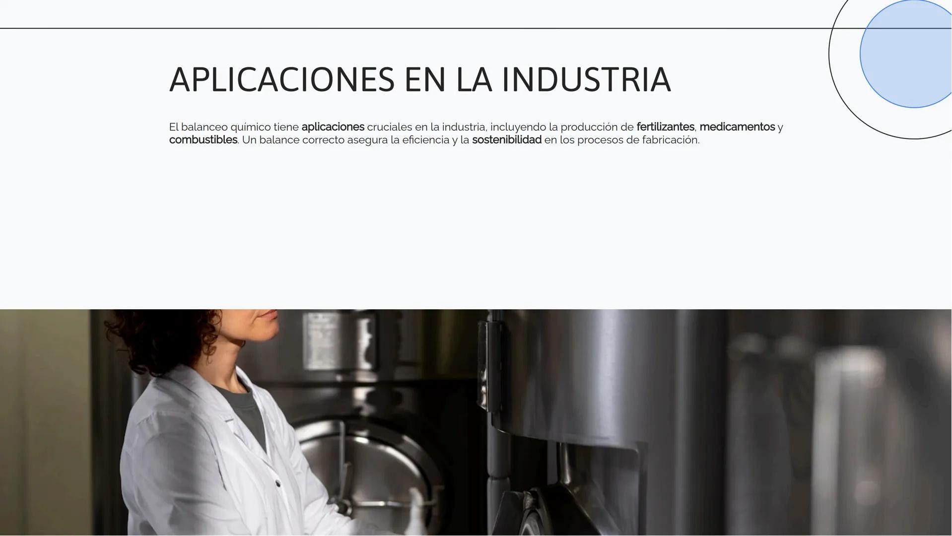 Principios Fundamentales
del Balanceo Químico:
Estrategias y Aplicaciones INTRODUCCIÓN AL BALANCEO QUÍMICO
El balanceo químico es fundamenta