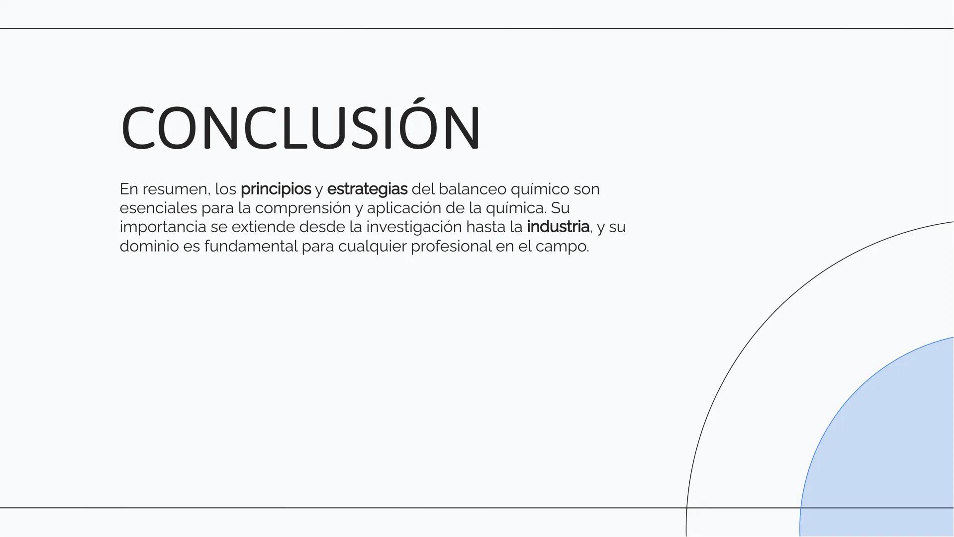 Principios Fundamentales
del Balanceo Químico:
Estrategias y Aplicaciones INTRODUCCIÓN AL BALANCEO QUÍMICO
El balanceo químico es fundamenta