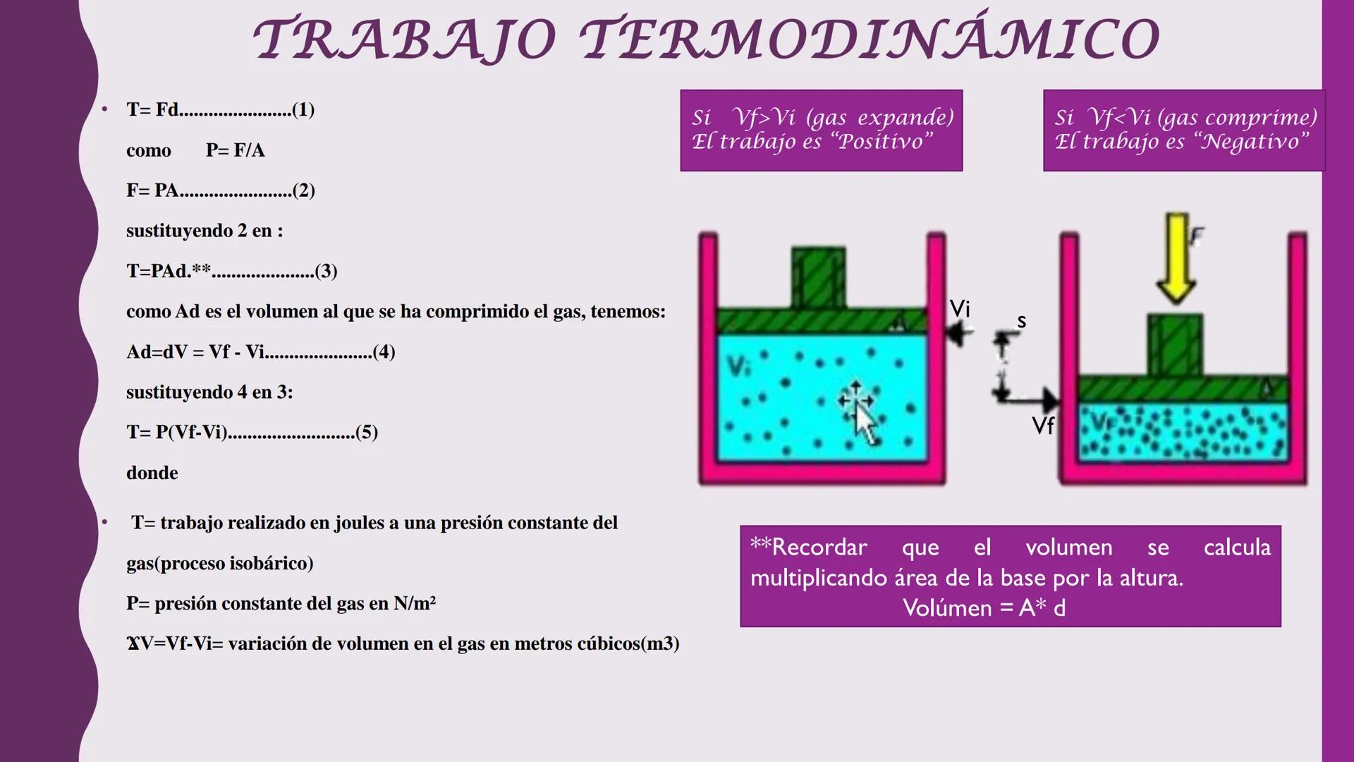 # TERMODINAMICA
Objetivos de aprendizaje
■ Termodinámica
• Sistema
• Pared diatérmica
• Pared Adiabática
• Trabajo Termodinámico
• 1º