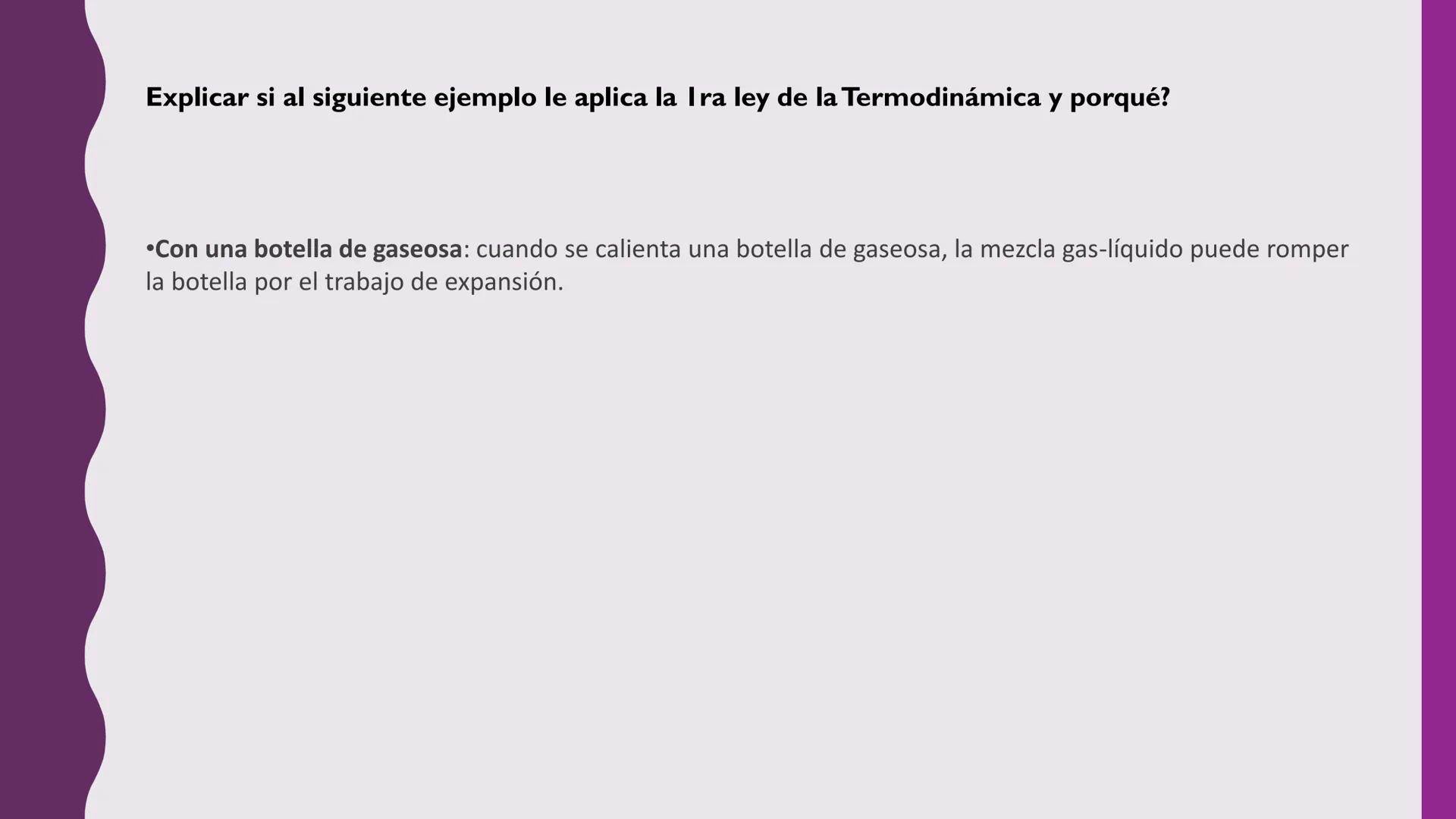 # TERMODINAMICA
Objetivos de aprendizaje
■ Termodinámica
• Sistema
• Pared diatérmica
• Pared Adiabática
• Trabajo Termodinámico
• 1º