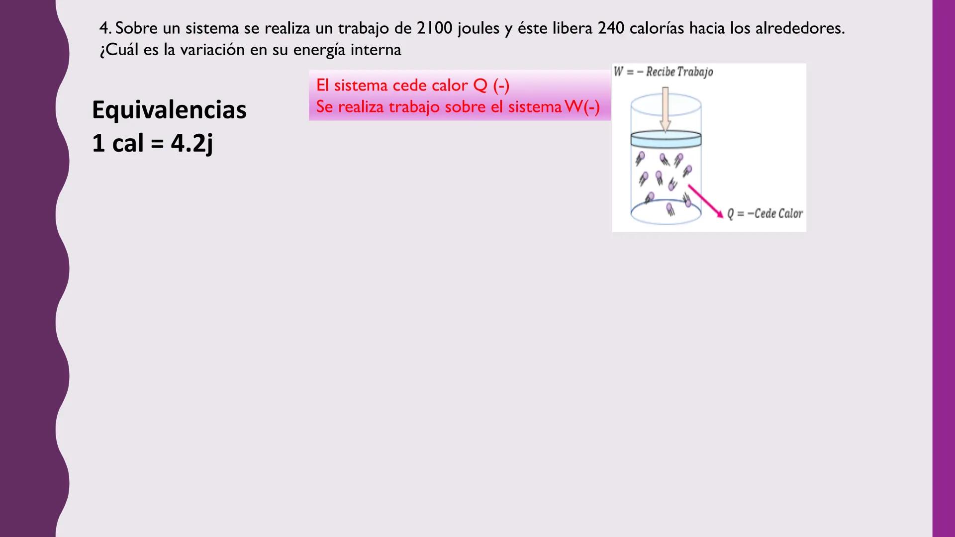 # TERMODINAMICA
Objetivos de aprendizaje
■ Termodinámica
• Sistema
• Pared diatérmica
• Pared Adiabática
• Trabajo Termodinámico
• 1º