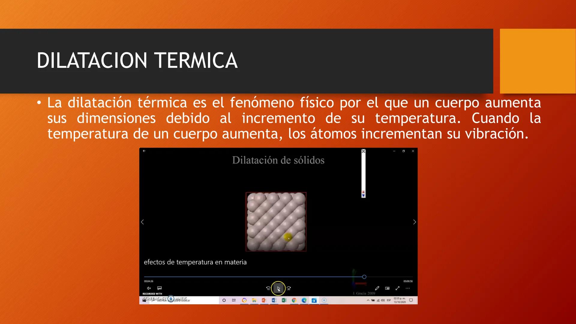 Aprendizajes
esperados:
Interpreta el calor como una forma de transferencia de energía y
distingue los conceptos de calor, temperatura y ene