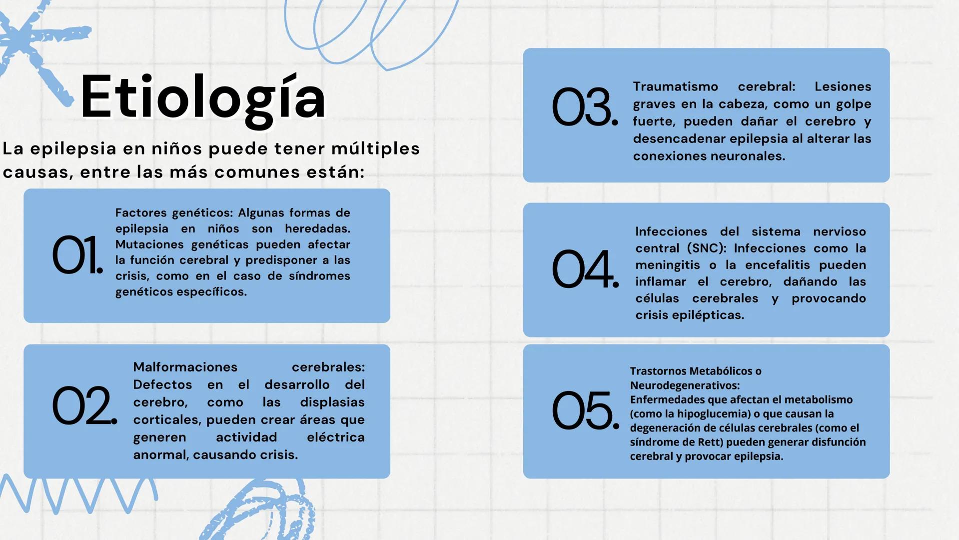# Epilepsia
Nancy Jocabeth Flores Rosas # Definición
La epilepsia es un trastorno
neurológico caracterizado por la
aparición de crisis epi