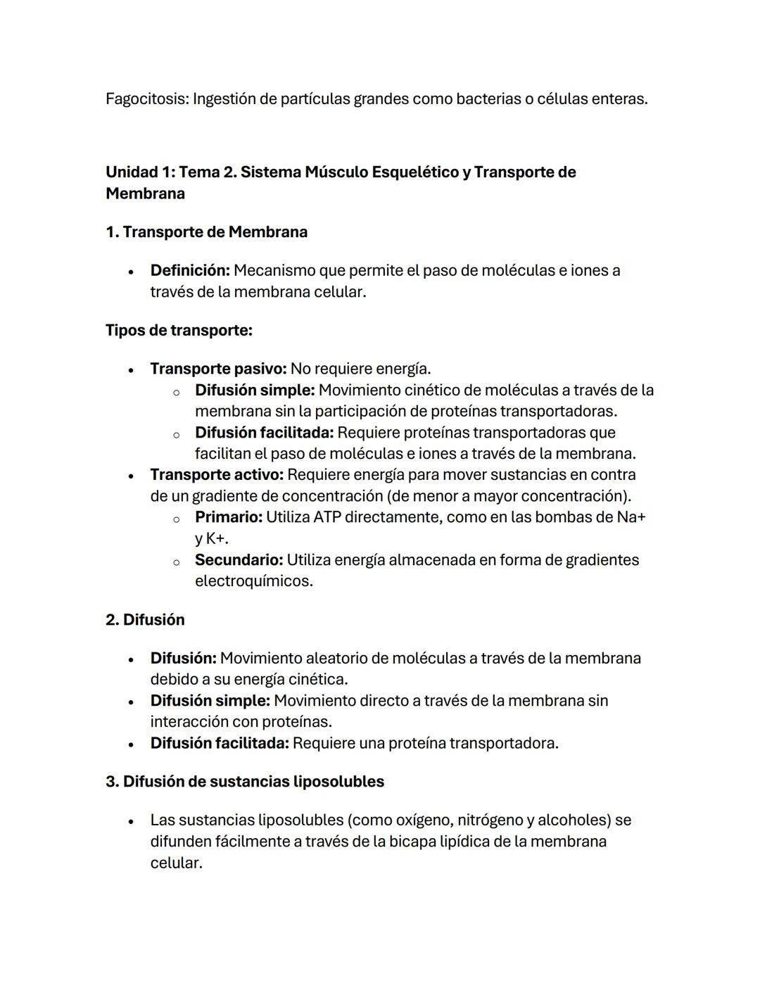 Temario de Fisiología
Unidad 1: La Célula
Introducción a la célula
La célula es la unidad viva básica de un organismo.
Cada tipo de célula r