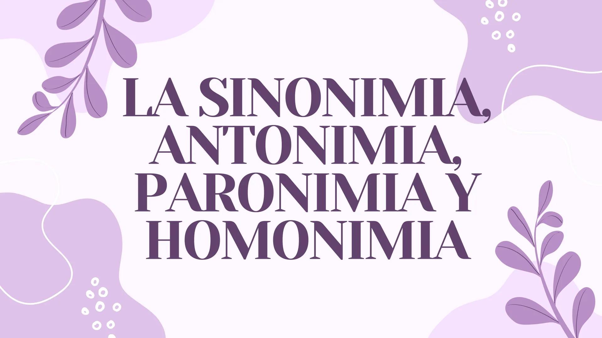 LA SINONIMIA,
ANTONIMIA.
PARONIMIA Y
HOMONIMIA Sinónimos
Presentado por Nadia Fernanda Ramírez Chávez 1
SINÓNIMOS TOTALES
• Son palabras que