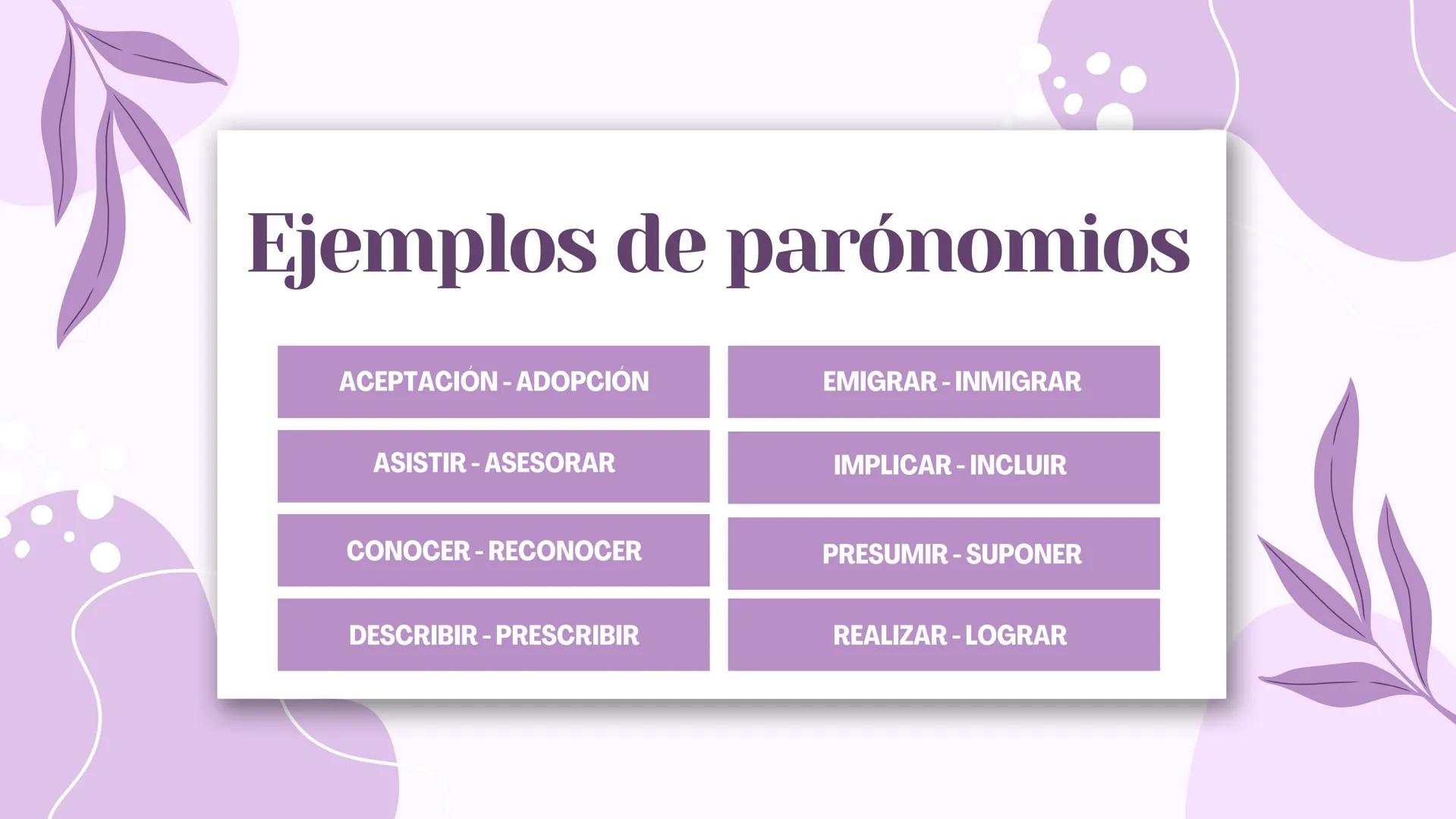 LA SINONIMIA,
ANTONIMIA.
PARONIMIA Y
HOMONIMIA Sinónimos
Presentado por Nadia Fernanda Ramírez Chávez 1
SINÓNIMOS TOTALES
• Son palabras que