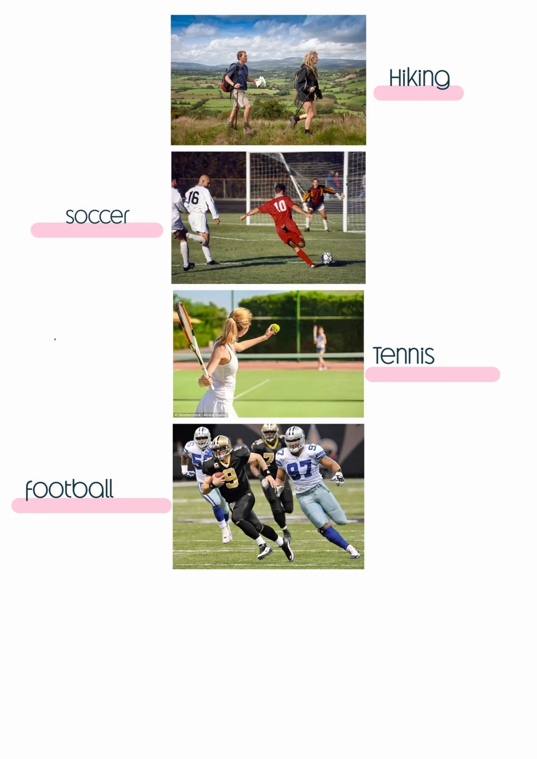 PRESENT SIMPLE
* we use the present simple to talk about daily
routine.
Aff
+verb+complement
I play soccer
he/she plays soccer
Neg
+don't/do