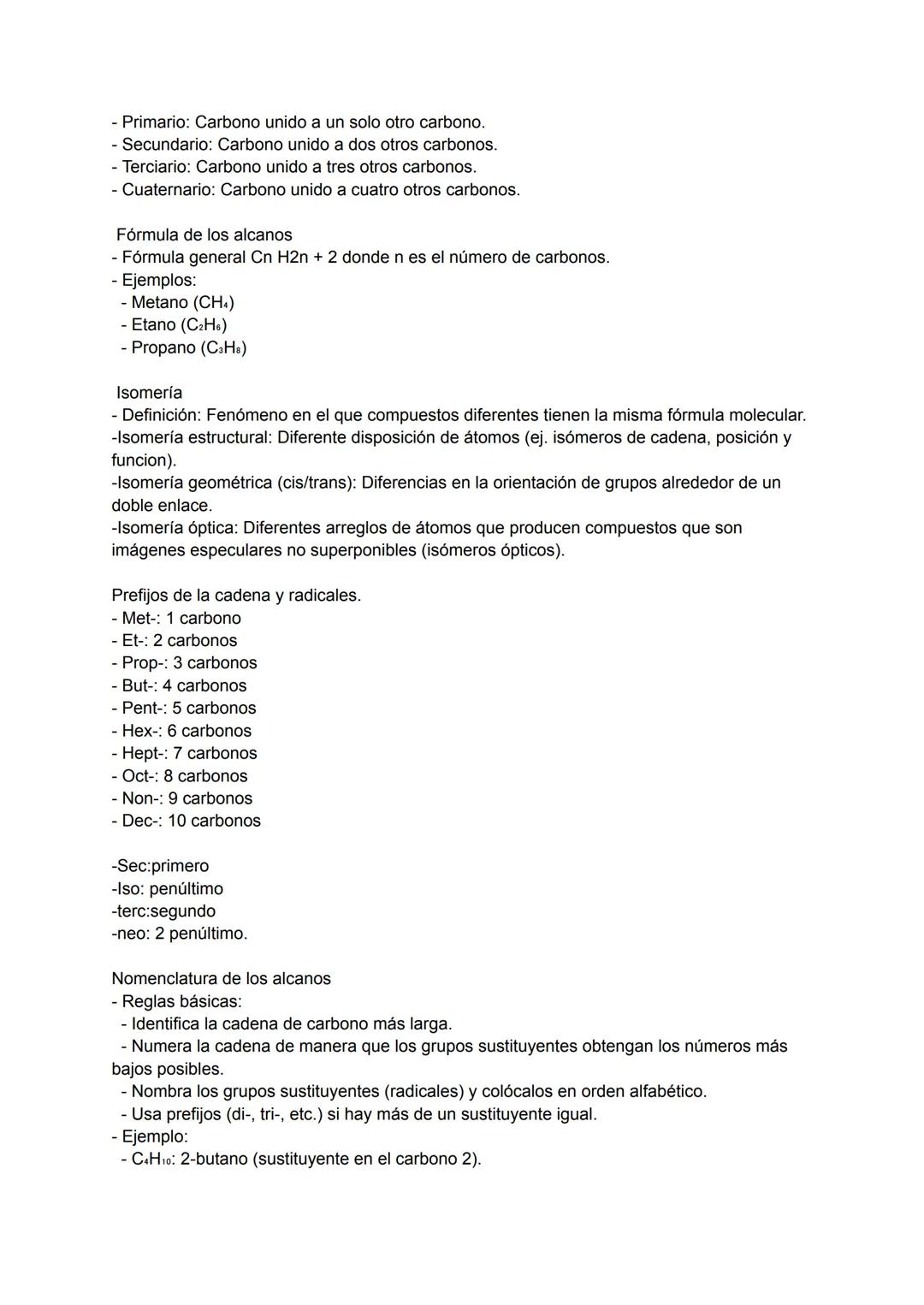 Características y propiedades del carbono
- Valencia: El carbono tiene una valencia de 4, lo que significa que puede formar hasta
cuatro enl