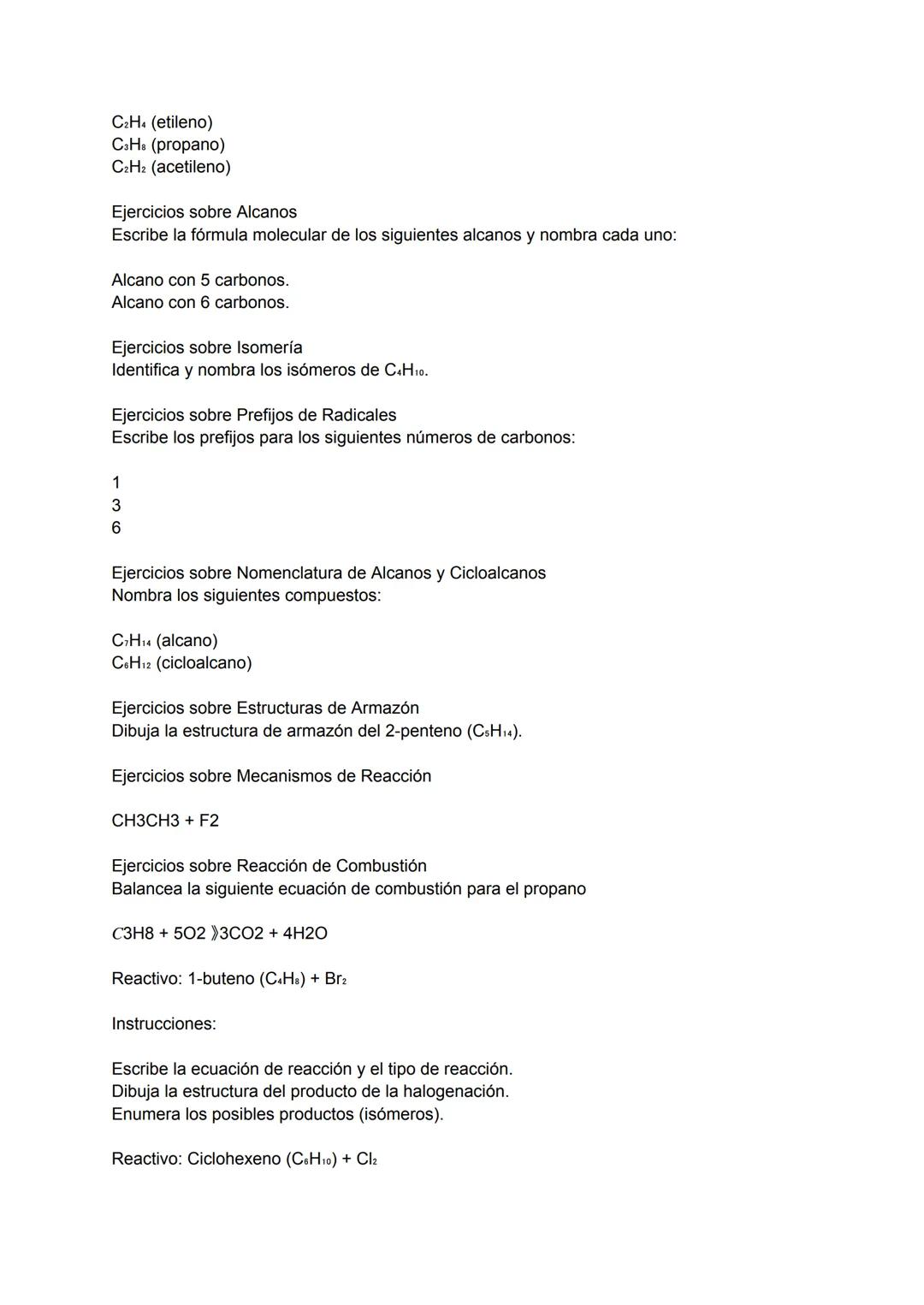 Características y propiedades del carbono
- Valencia: El carbono tiene una valencia de 4, lo que significa que puede formar hasta
cuatro enl