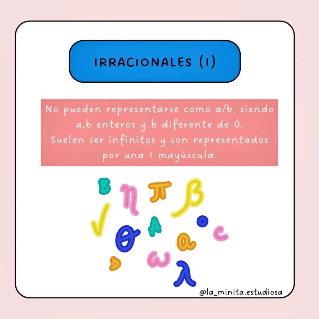# ÁLGEBRA
Clasificación de los
números reales
OKIS
@la_minita.estudiosa LOS NÚMEROS FORMAN PARTE DE TU
VIDA DIARIA, DESDE PEQUEÑO TE HAS