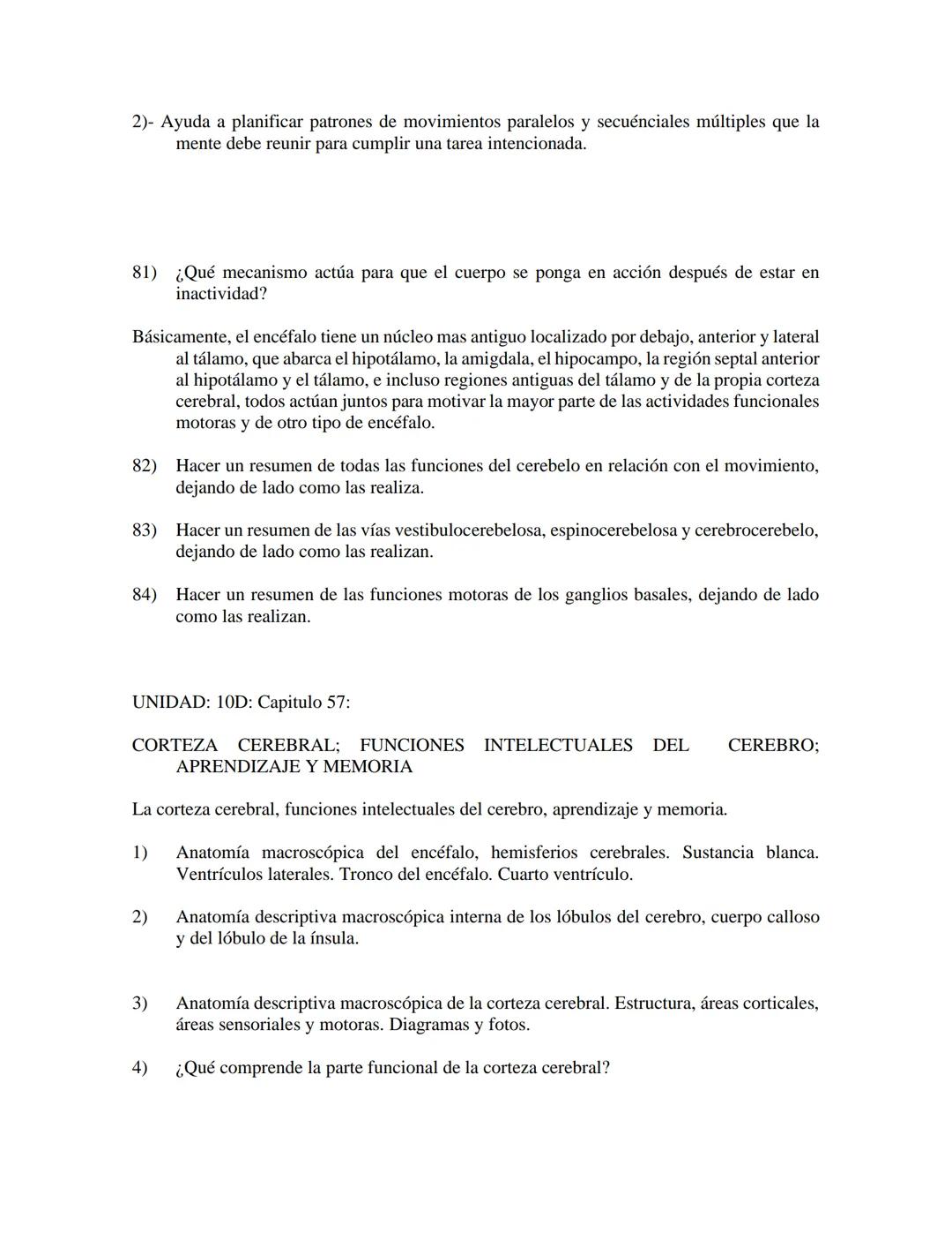 # SISTEMA NERVIOSO II- NEUROFISIOLOGÍA
¿Cual es la importancia de las funciones de la medula espinal? Ejemplos.
su principal función son la