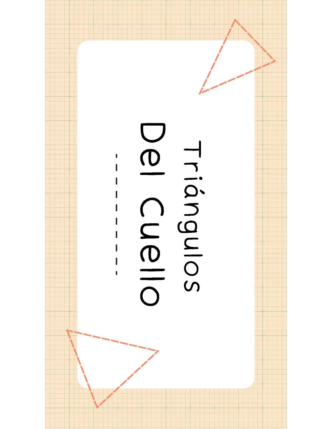 Triángulos del Cuello