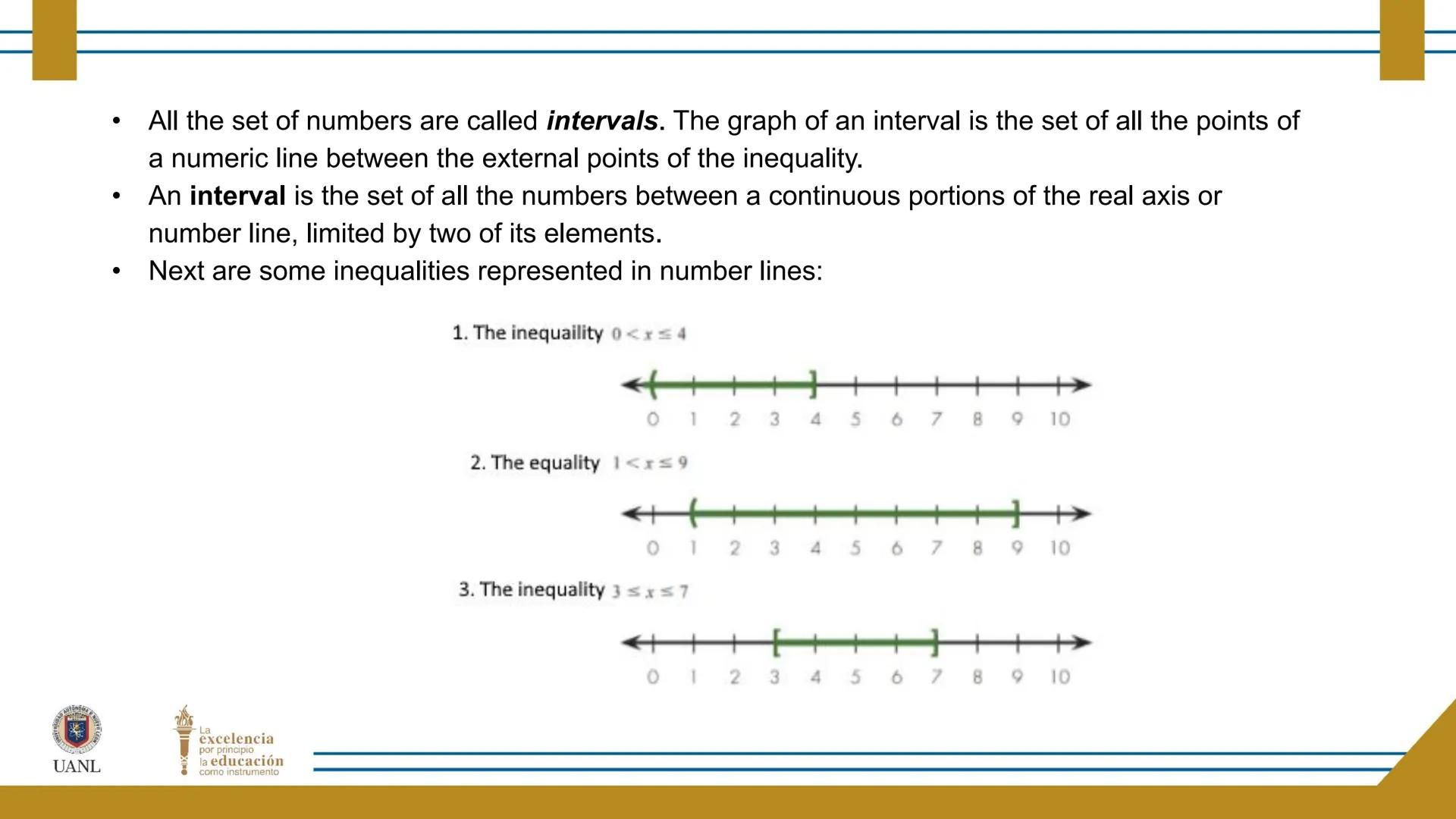 FUNCTIONS AND RELATIONS
STAGE 1:
Presentation
UANL
UNIVERSIDAD AUTONOMA DE NUEVO LEÓN
La
excelencia
por principio
la educación
como instr