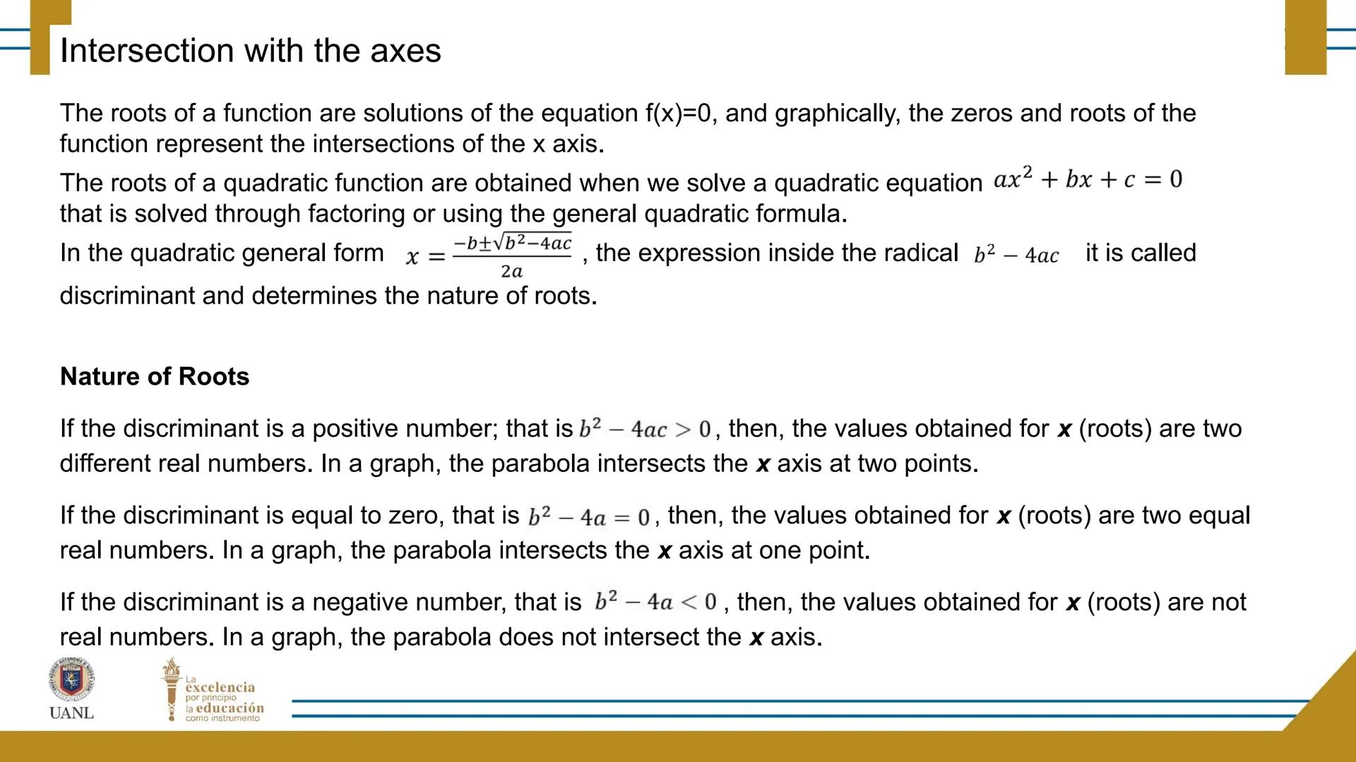 FUNCTIONS AND RELATIONS
STAGE 1:
Presentation
UANL
UNIVERSIDAD AUTONOMA DE NUEVO LEÓN
La
excelencia
por principio
la educación
como instr