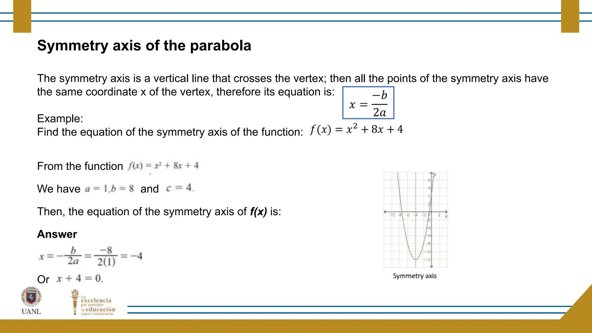 FUNCTIONS AND RELATIONS
STAGE 1:
Presentation
UANL
UNIVERSIDAD AUTONOMA DE NUEVO LEÓN
La
excelencia
por principio
la educación
como instr