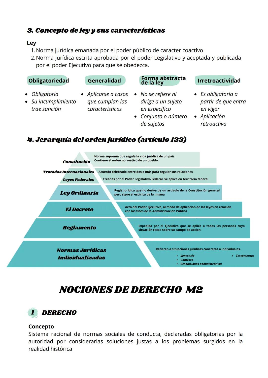 # NOCIONES DE DERECHO MI
# MUNDO DEL SER
1. Concepto de derecho natural
Definición
Conjunto de normas jurídicas que tiene su fundamento e