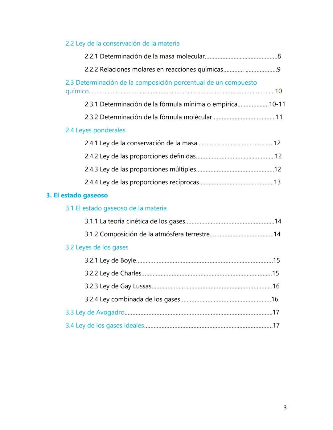 GUIA DE ESTUDIO
QUIMICA II
Claudia Valentina Alfaro Ramírez 3°C
Asesorías Académicas
1 Índice
1. Las reacciones químicas y la formación de c