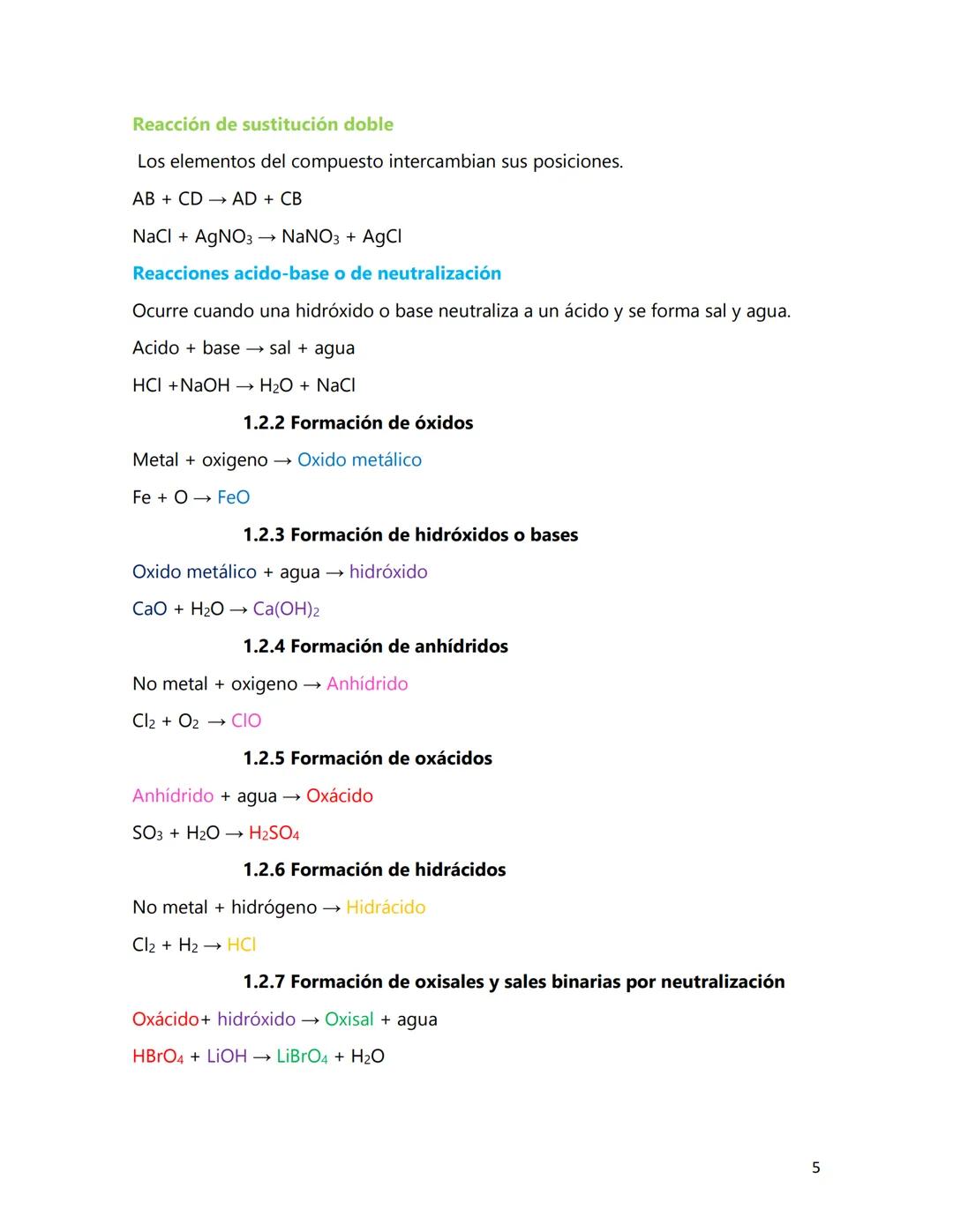GUIA DE ESTUDIO
QUIMICA II
Claudia Valentina Alfaro Ramírez 3°C
Asesorías Académicas
1 Índice
1. Las reacciones químicas y la formación de c