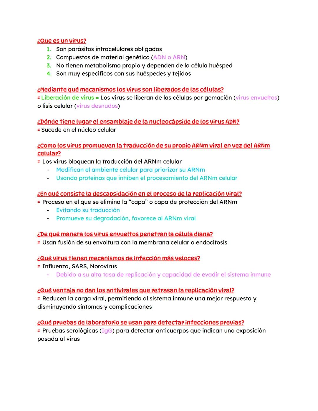 # ¿Que es un virus?
1. Son parásitos intracelulares obligados
2. Compuestos de material genético (ADN o ARN)
3. No tienen metabolismo propio