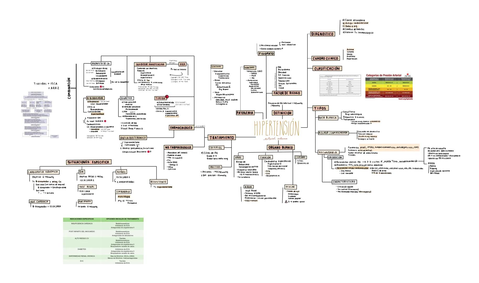 Tiazidas + IECA
+ ARA 2
COMBINACIÓN
2 Resistencia va
1. Gasto cardiaco normal o
FISIOPATO
200
AGONISTA DE CA
vasodilatación
a) Hidropirid