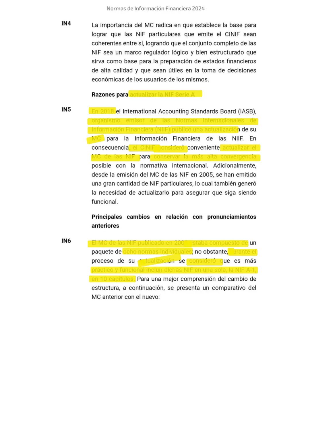 2024
Normas de
Información
Financiera
NIF
Esta edición contiene el texto completo de las NIF vigentes al
1 de enero de 2024, incluyendo: