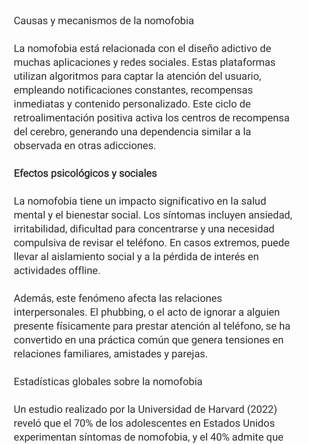 # Las Consecuencias de la Revolución
Digital: Comunicación y Nomofobia
Introducción
A lo largo de la historia, la humanidad ha experimenta
