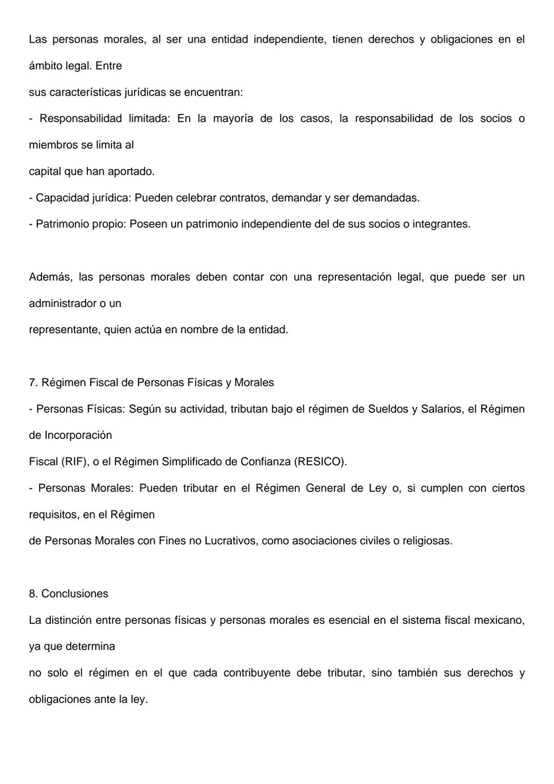 Nombre de la Universidad
Facultad o Escuela
Personas Físicas y Morales en el Ámbito Fiscal y Jurídico en México
Trabajo de Investigación